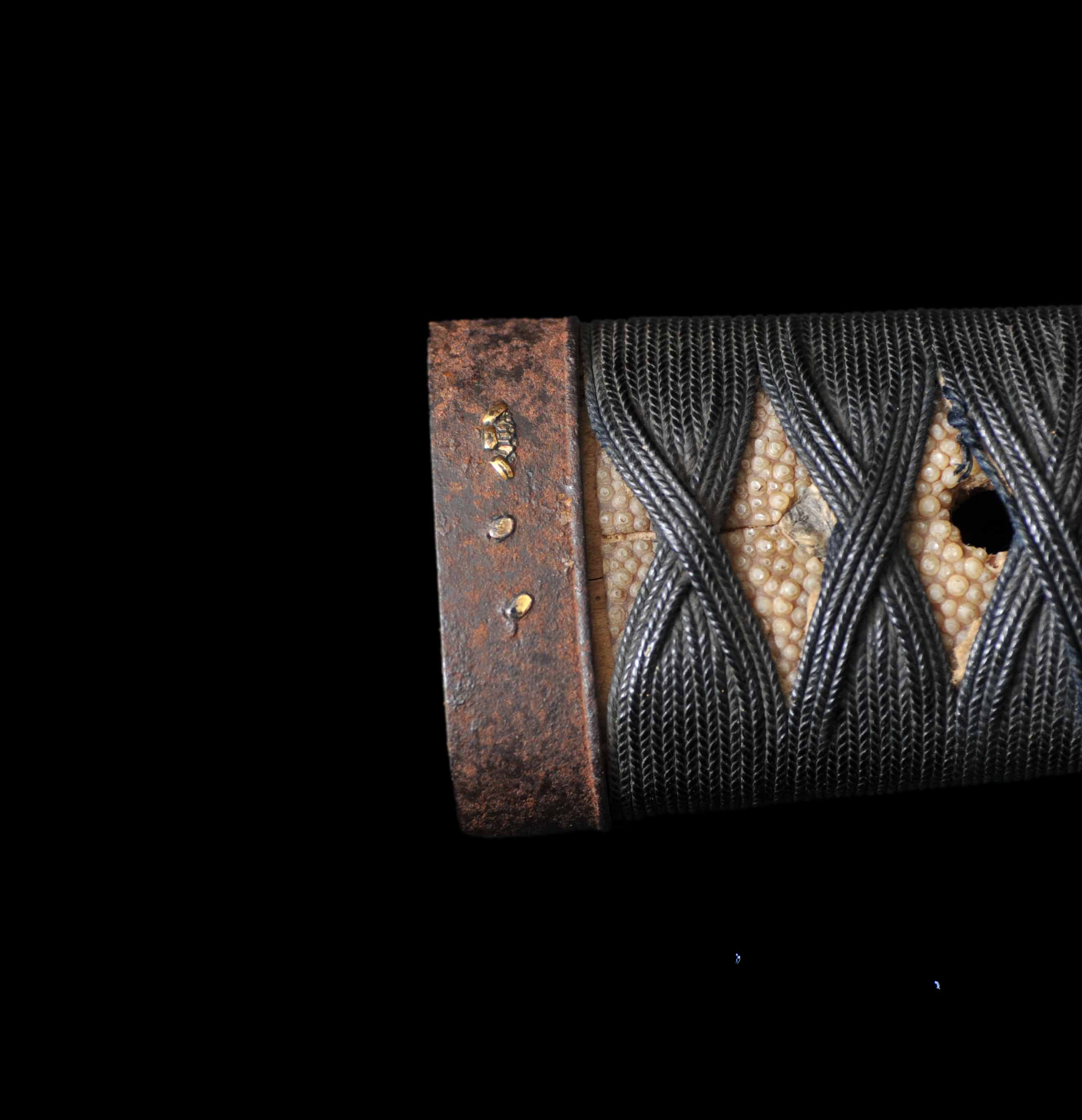 Katana - Aoi Family Crest - Uchigatana Koshirae - Ubu Nakago - Shinto Era - Aichi 17294 - Image 22