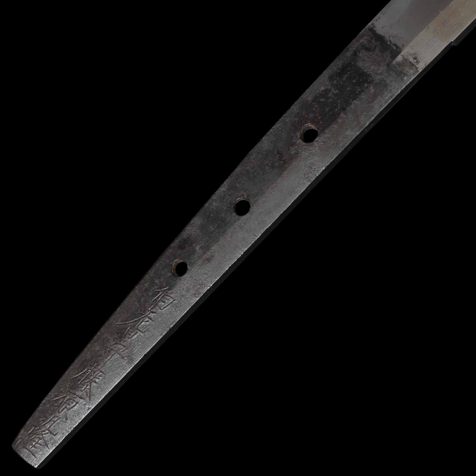 Katana - Hirotaka - NBTHK Certificate - Uchigatana/Shirasaya Koshirae - Suriage Nakago - Shinto Era - Image 8