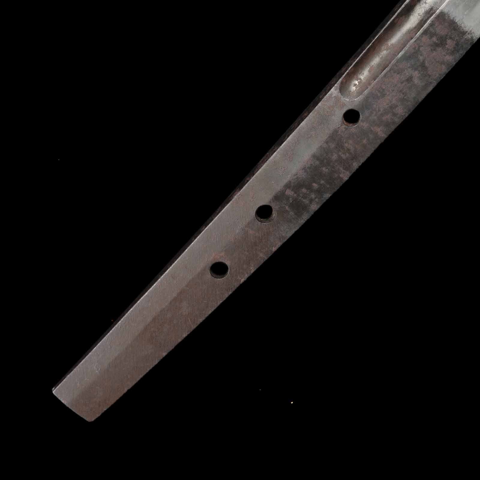 Katana - Kanemichi - NBTHK Tokubetsu Hozon Certificate - Uchigatana/Shirasaya Koshirae - Suriage Nakago - Shinto Era - Kagawa Ro27325 - Image 18