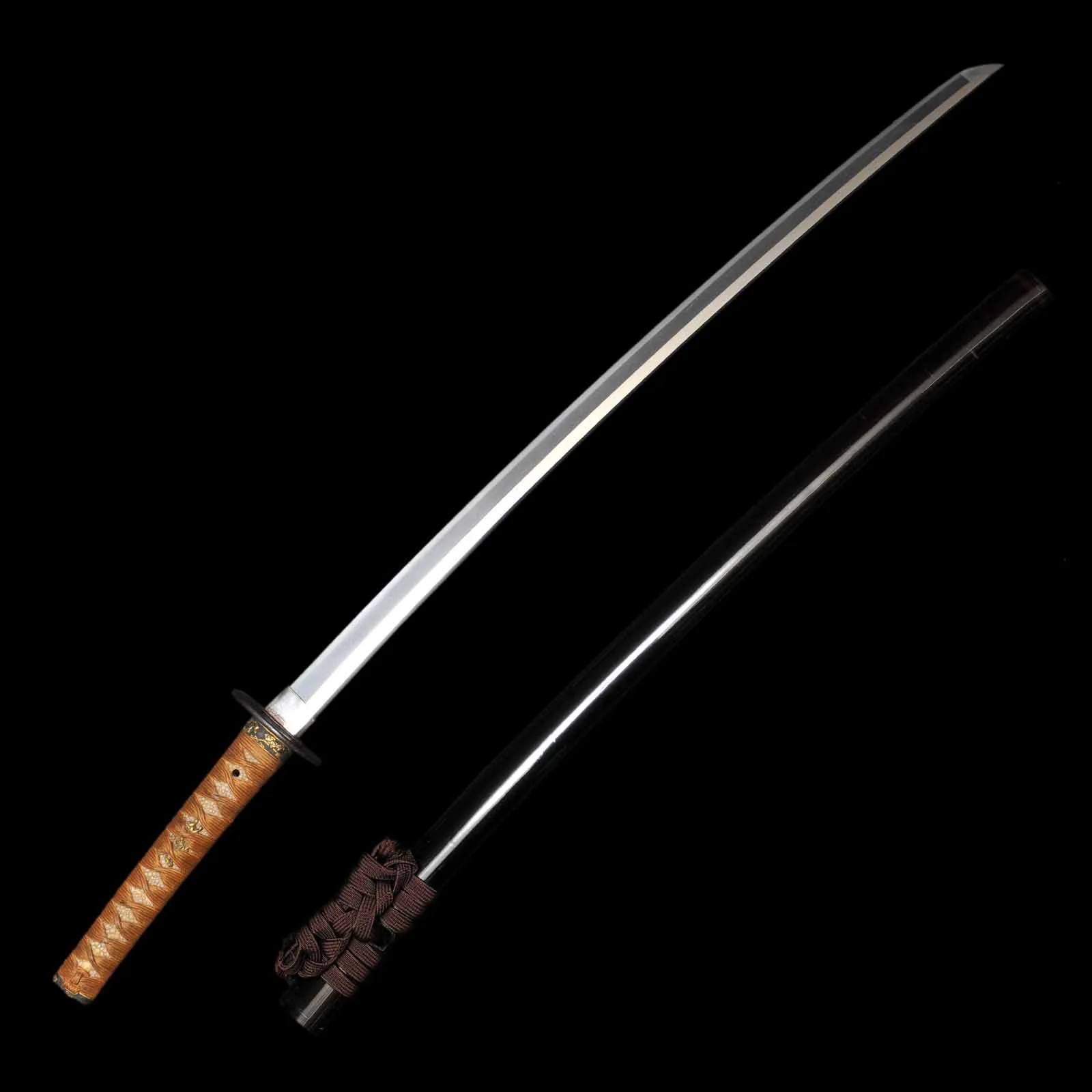 Katana - Kanemitsu - NBTHK Hozon Certificate - Uchigatana/Shirasaya Koshirae - Suriage Nakago - Koto Era - Kyoto 11152