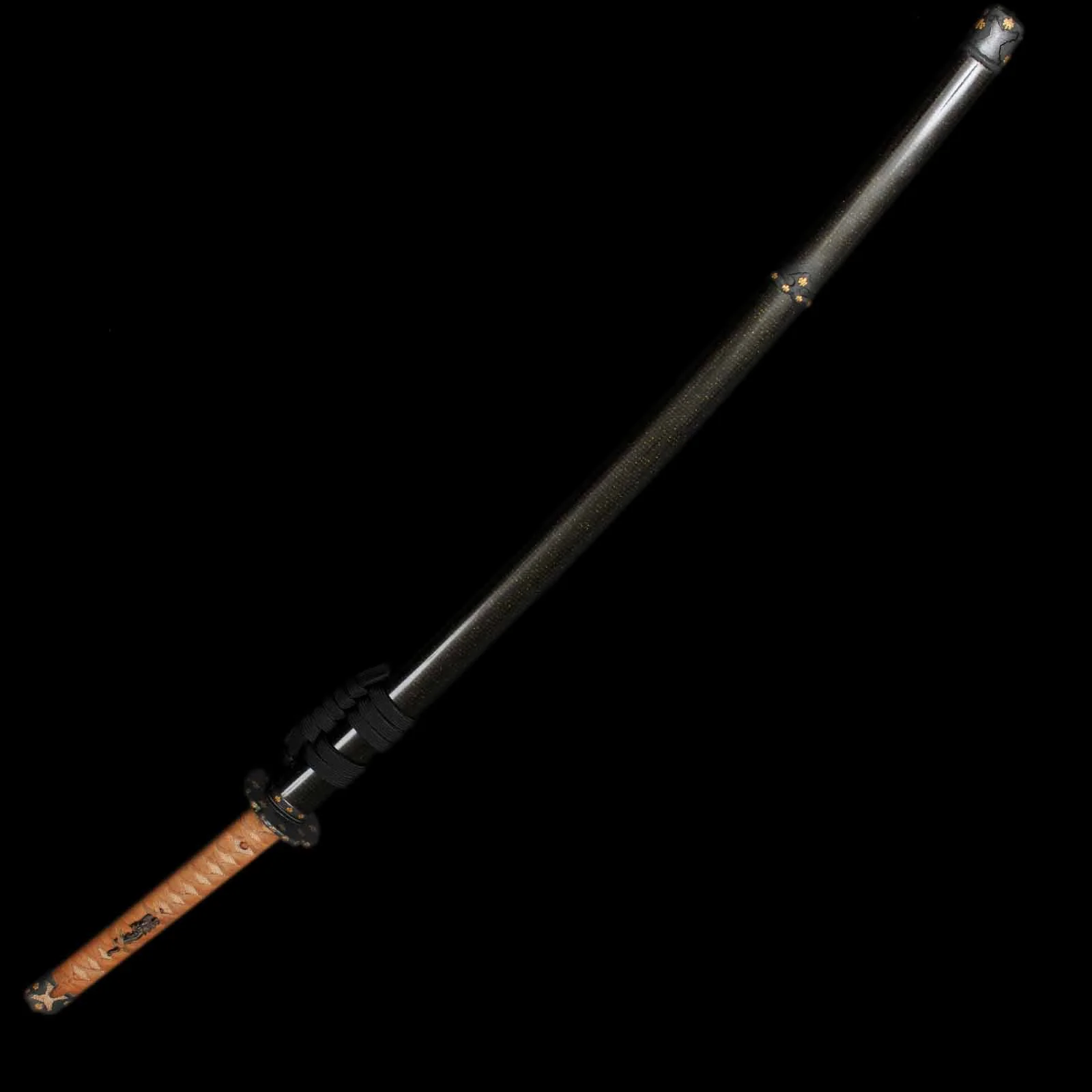 Katana - Kanemoto - NBTHK Certificate - Uchigatana/Shirasaya(Sayagaki by Kanzan) Koshirae - Ubu Nakago - Koto Era - Image 24