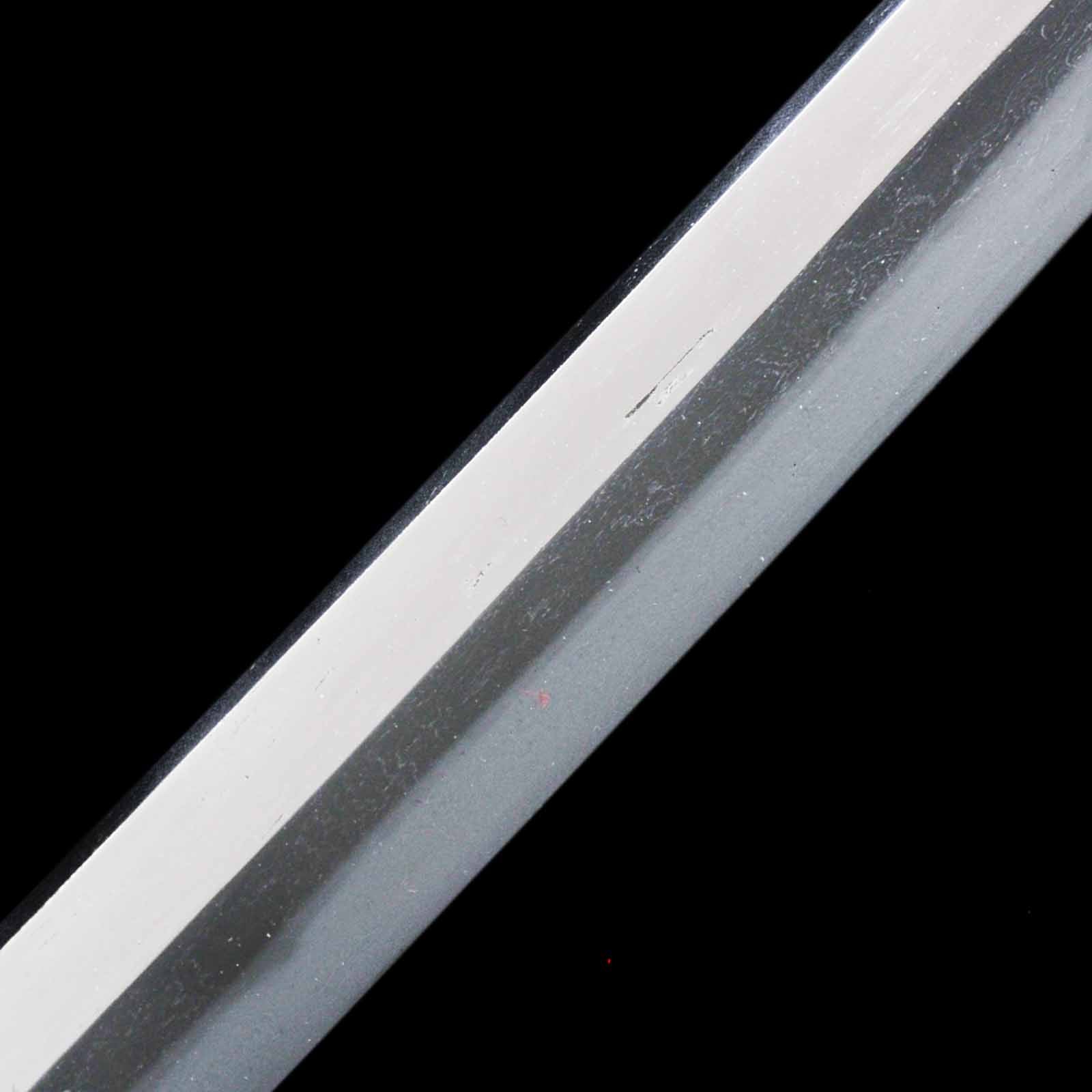 Katana - Kiyomitsu - NBTHK Hozon Certificate - Shirasaya Koshirae - Ubu Nakago - Koto Era - Kyoto 16100 - Image 12