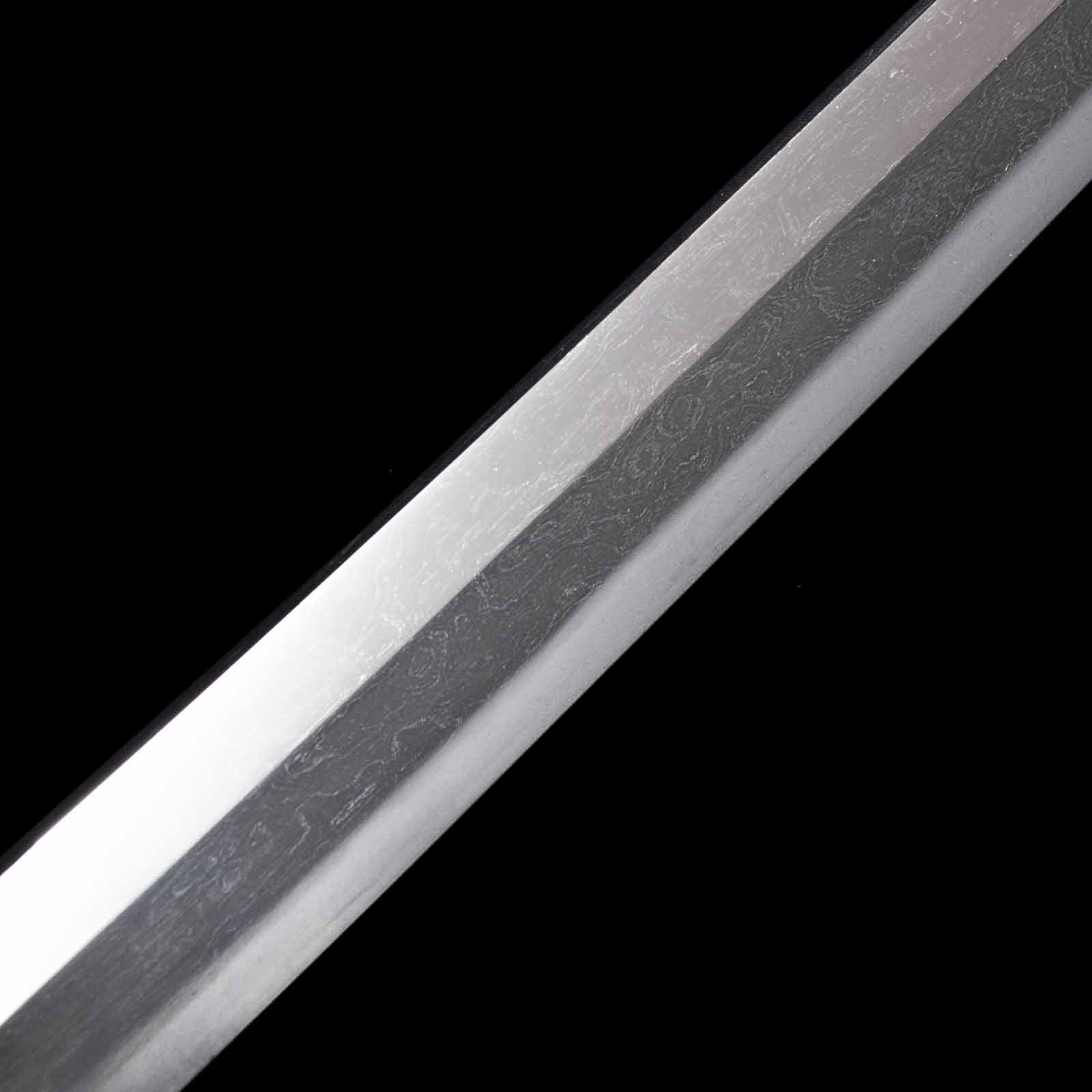 Katana - Kiyomitsu - NBTHK Hozon Certificate - Shirasaya Koshirae - Ubu Nakago - Koto Era - Kyoto 16100 - Image 15