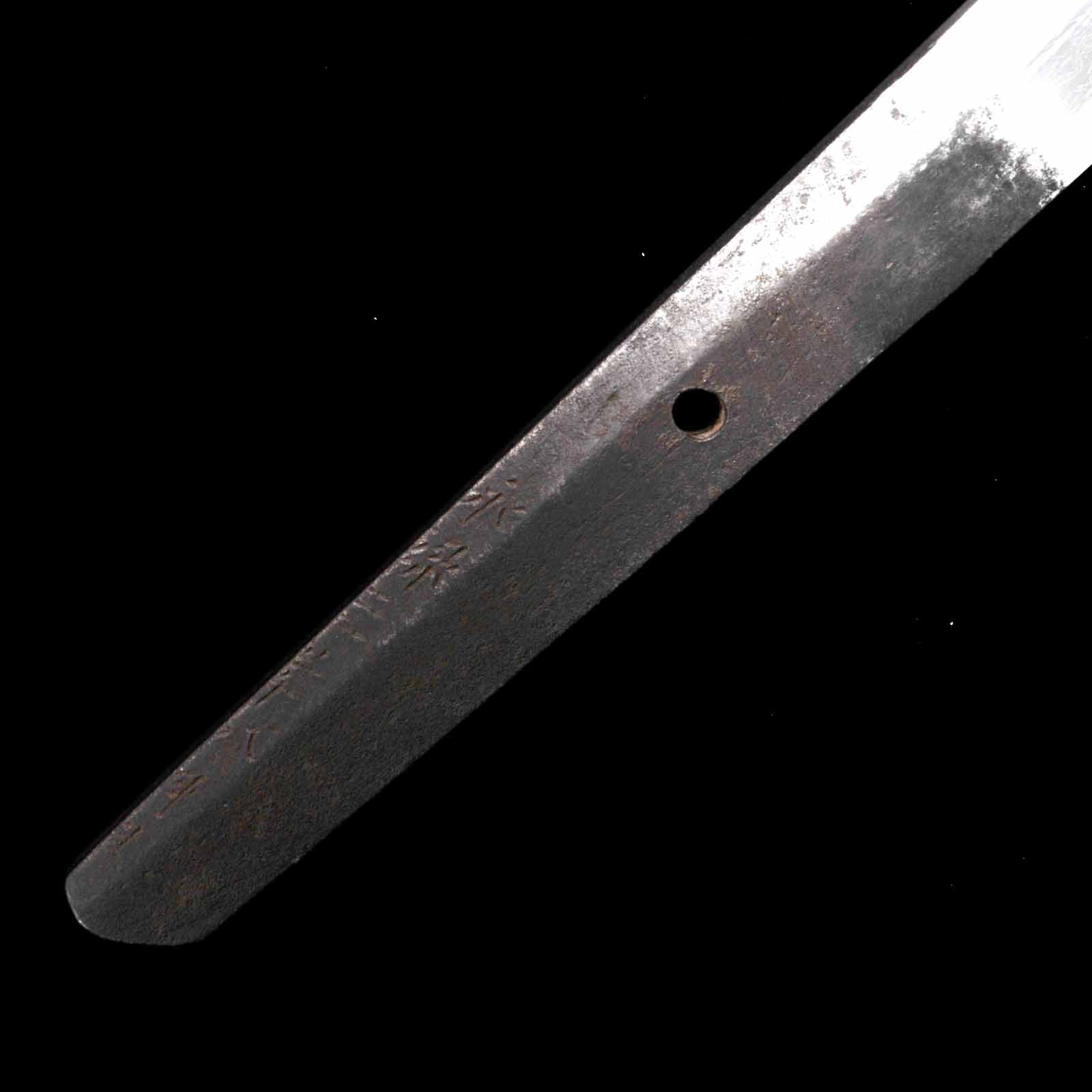 Katana - Kiyomitsu - NBTHK Hozon Certificate - Shirasaya Koshirae - Ubu Nakago - Koto Era - Kyoto 16100 - Image 16