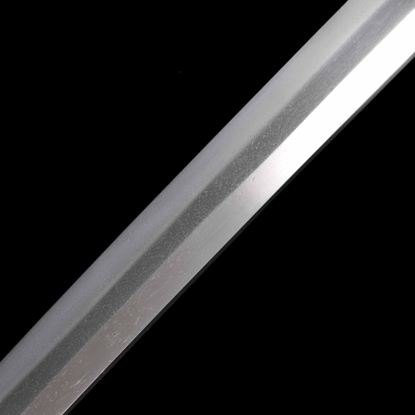 Katana - Kiyomitsu - NBTHK Hozon Certificate - Shirasaya Koshirae - Ubu Nakago - Koto Era - Kyoto 16100 - Image 5