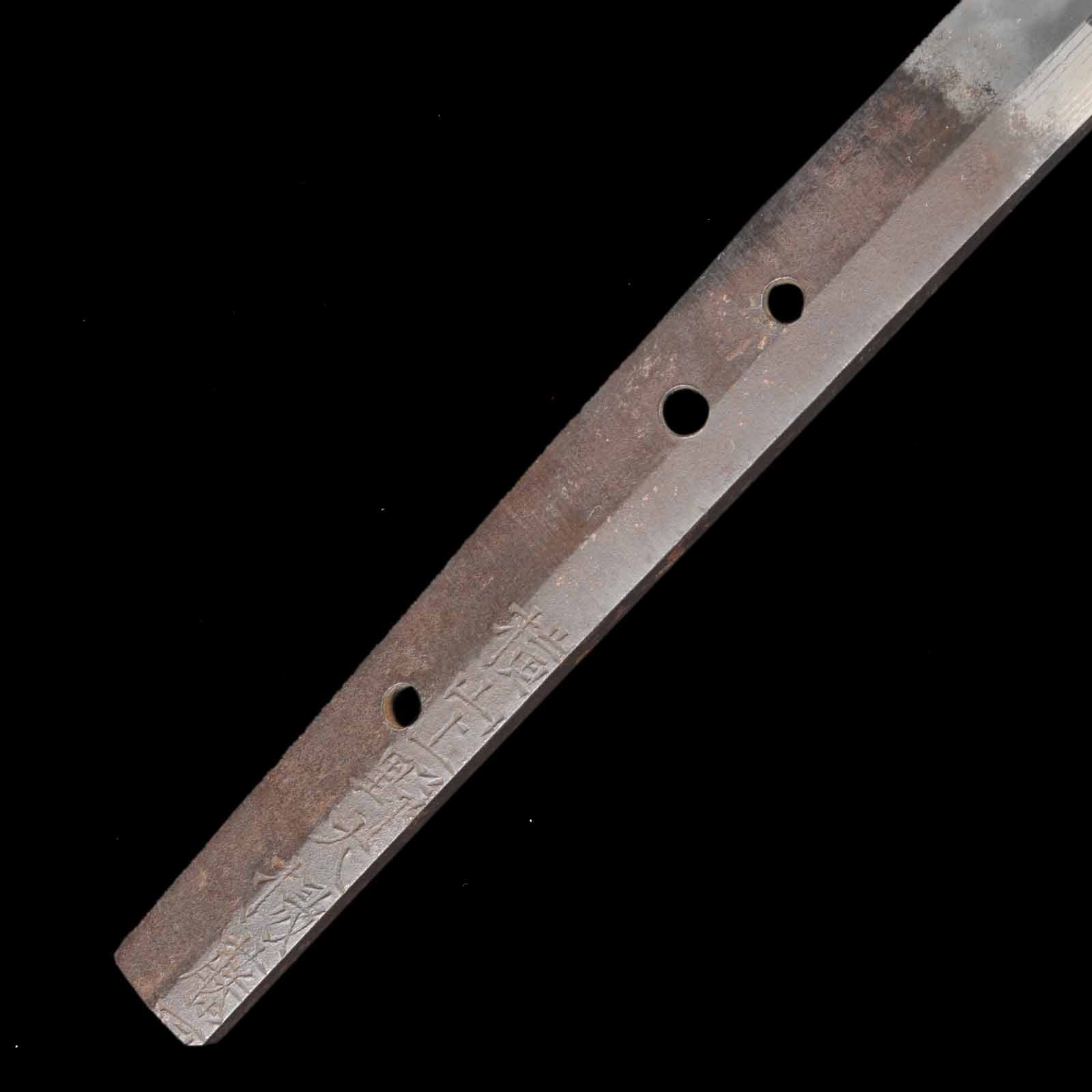 Authentic Shinto Era Katana for Sale - Kozuke Dajio Fuji(illegible), NBTHK Hozon Certificate(Sukesada) | Tozando - Image 9