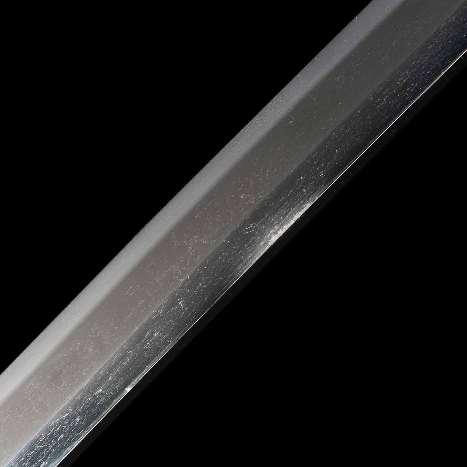 Katana - Kunimitsu - NBTHK Certificate - Shirasaya Koshirae - Ubu Nakago - Shinshinto Era - Image 10