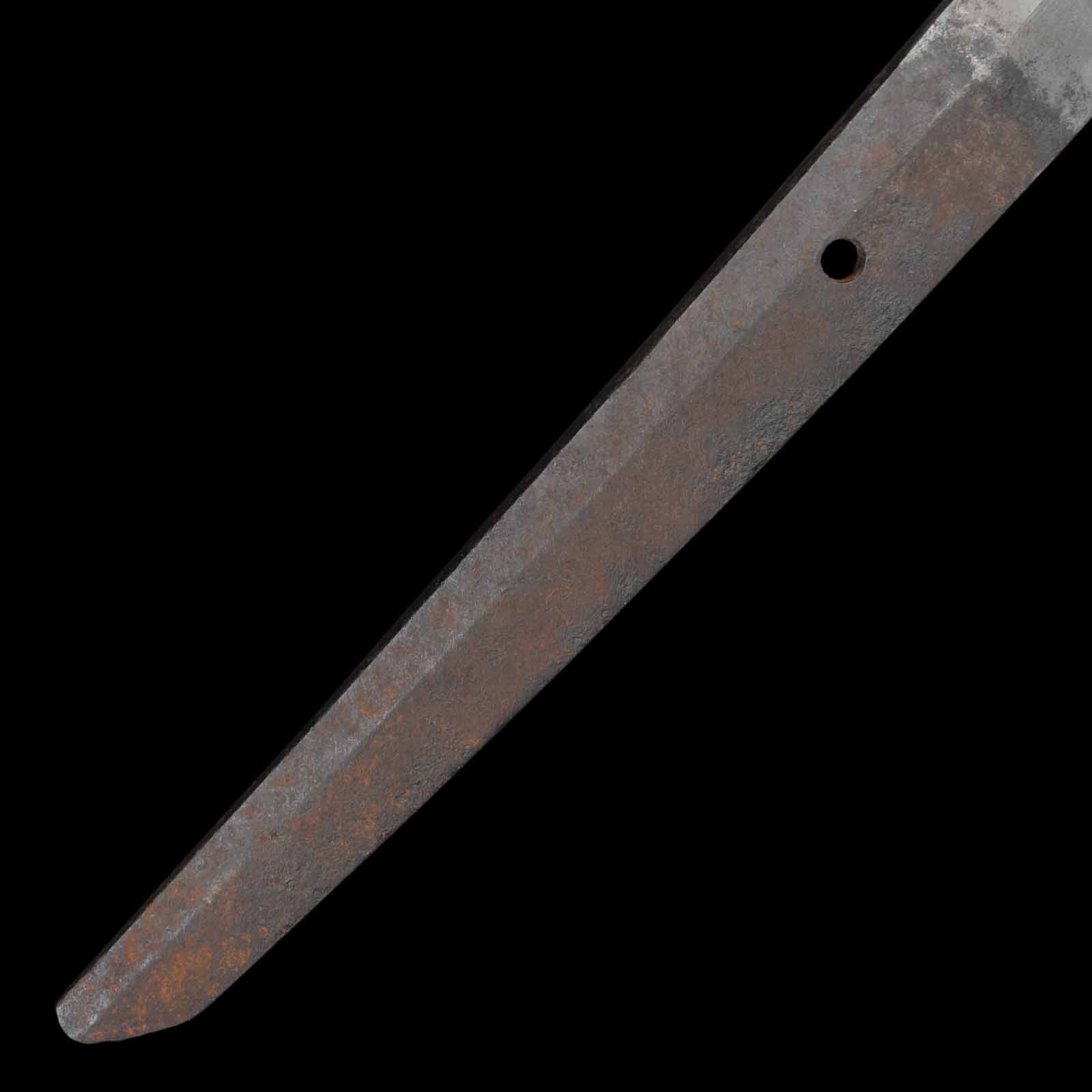 Katana - Kunimitsu - NBTHK Certificate - Shirasaya Koshirae - Ubu Nakago - Shinshinto Era - Image 17