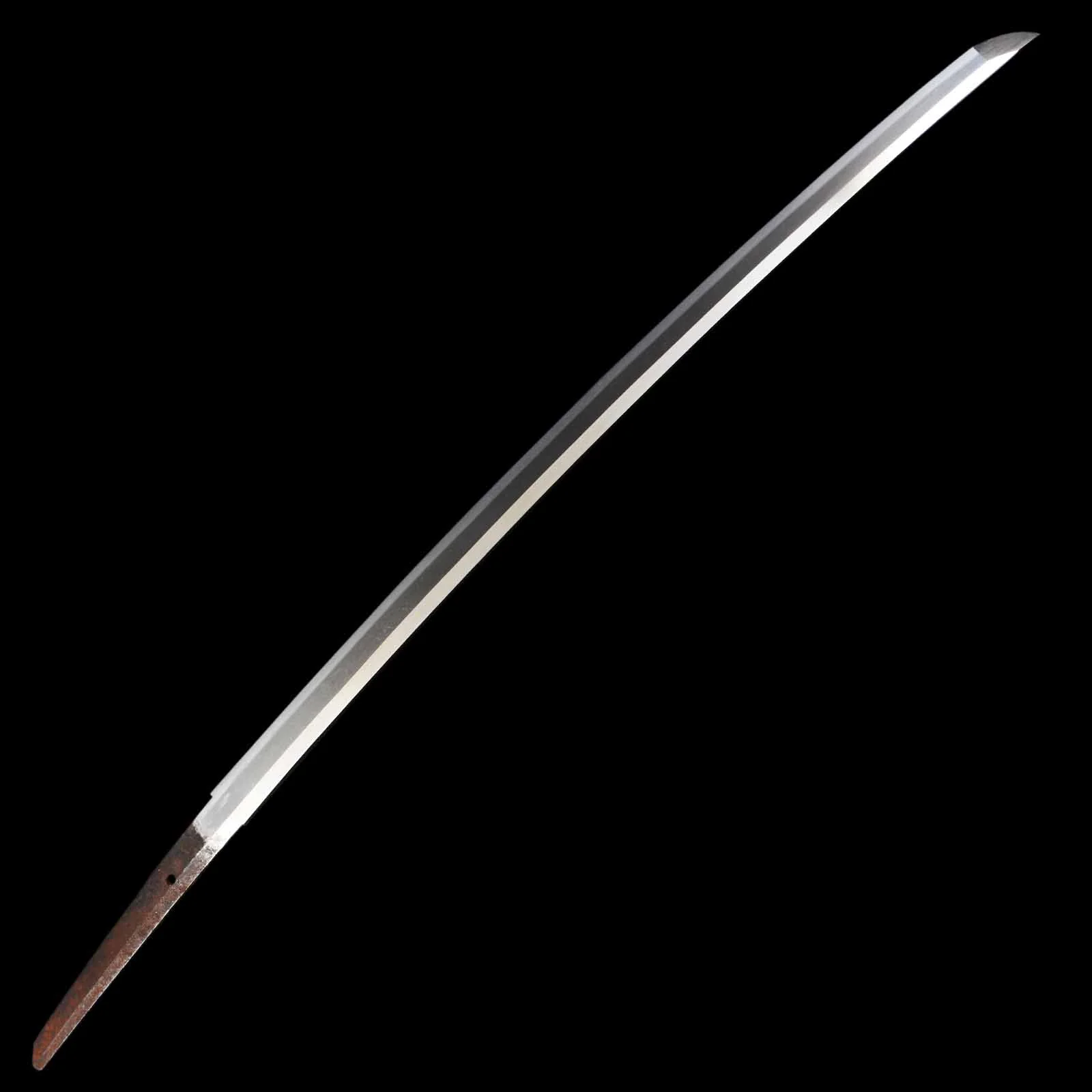 Katana - Kunimitsu - NBTHK Certificate - Shirasaya Koshirae - Ubu Nakago - Shinshinto Era - Image 6