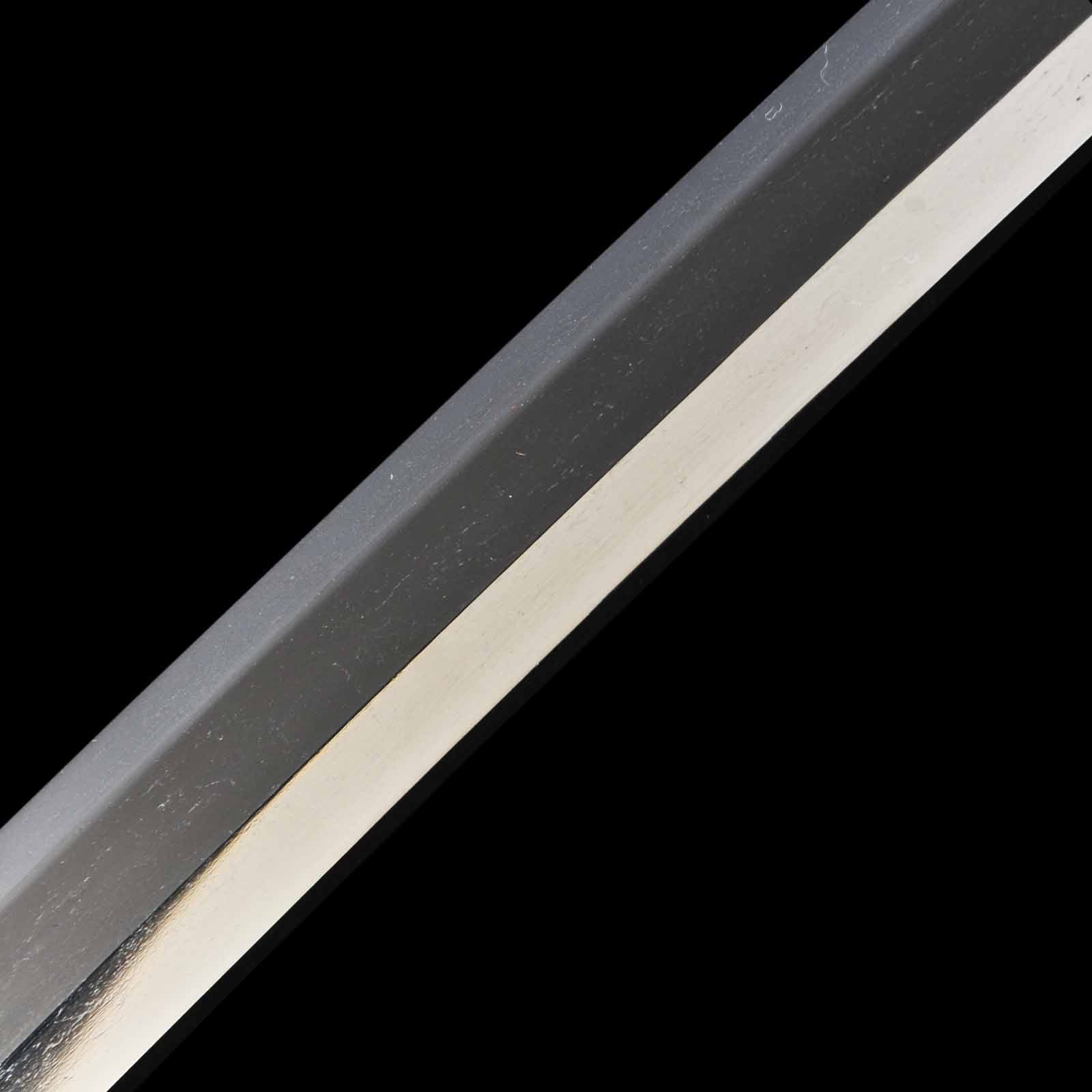 Katana - Kunimitsu - NBTHK Certificate - Shirasaya Koshirae - Ubu Nakago - Shinshinto Era - Image 9