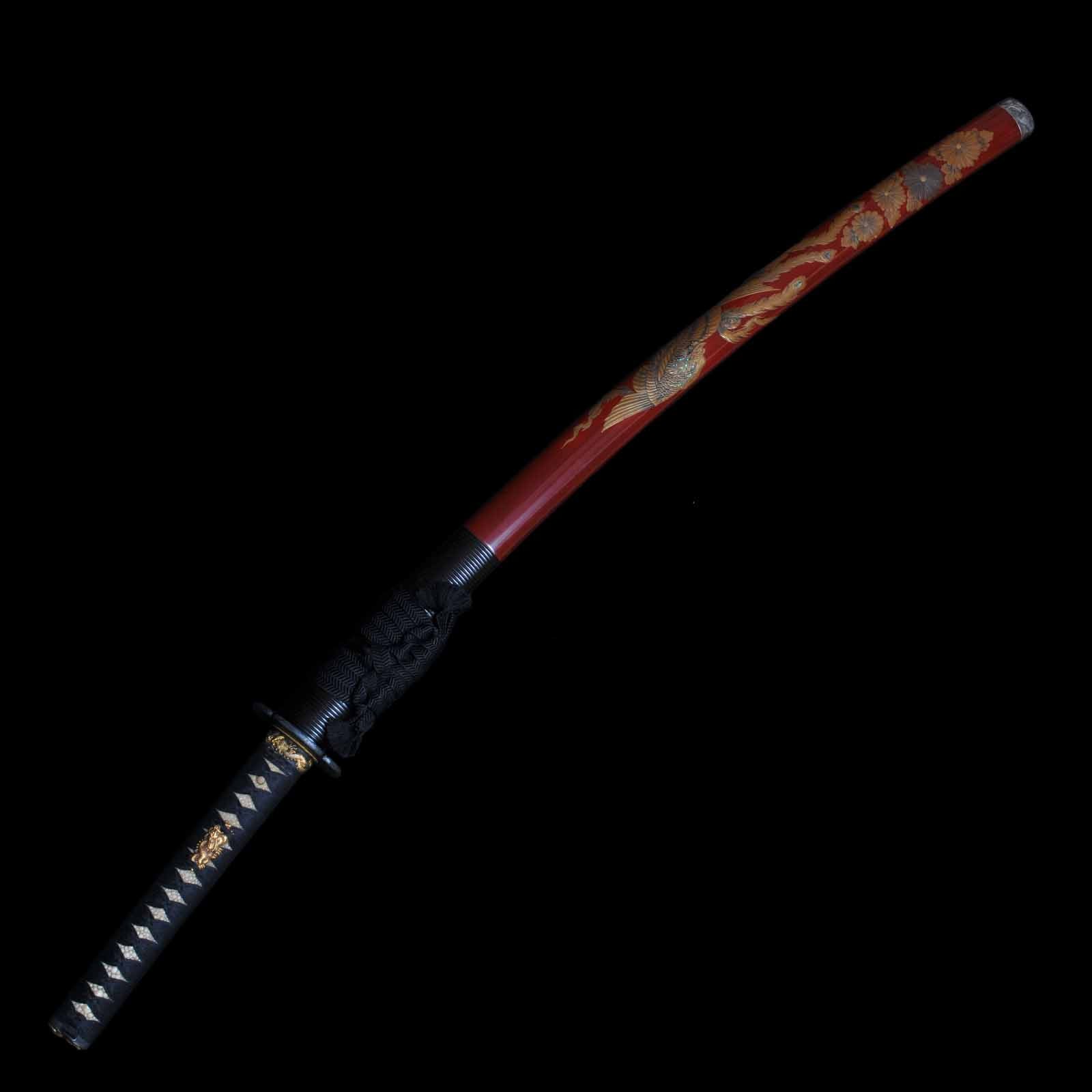 Katana - Masataka - NBTHK Tokubetsu Hozon Certificate - Uchigatana/Shirasaya Koshirae - Suriage Nakago - Shinshinto Era