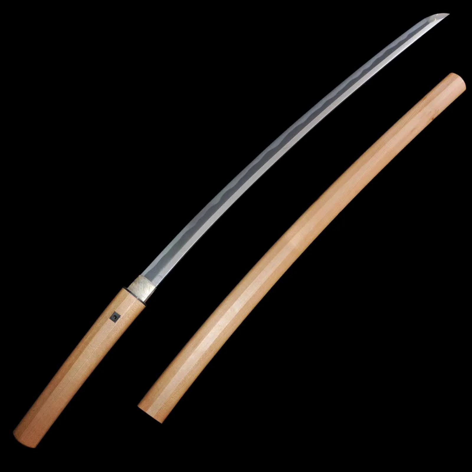 Katana -Masatsugu - NBTHK Tokubetsu Hozon Certificate - Uchigatana/Shirasaya Koshirae - Ubu Nakago - Shinshinto Era - Tokyo 34784 - Image 3