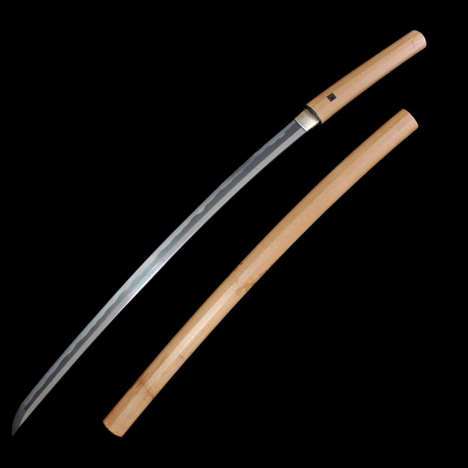 Katana -Masatsugu - NBTHK Tokubetsu Hozon Certificate - Uchigatana/Shirasaya Koshirae - Ubu Nakago - Shinshinto Era - Tokyo 34784 - Image 4