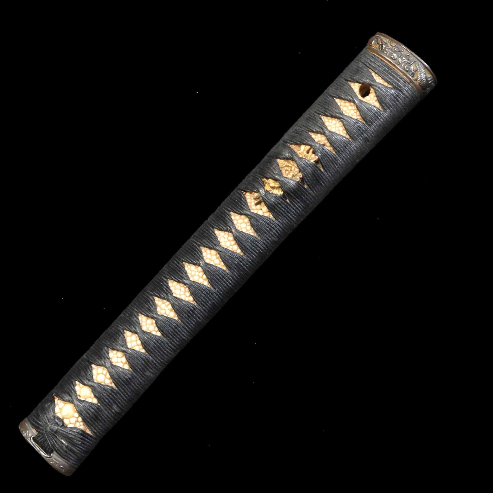 Katana - Masazane -Uchigatana Koshirae - Ubu Nakago - Shinto Era - Hyogo 16209 - Image 17