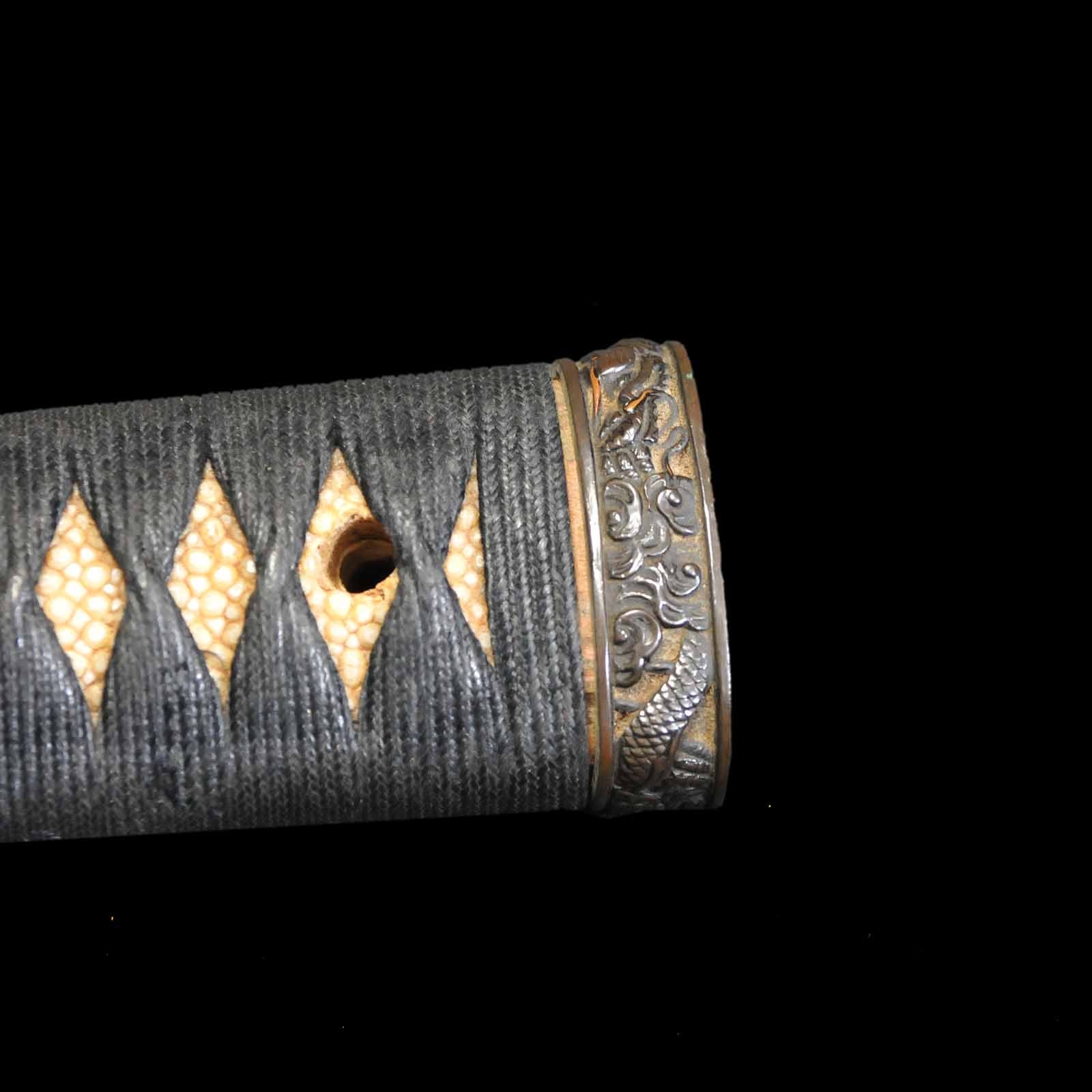 Katana - Masazane -Uchigatana Koshirae - Ubu Nakago - Shinto Era - Hyogo 16209 - Image 18