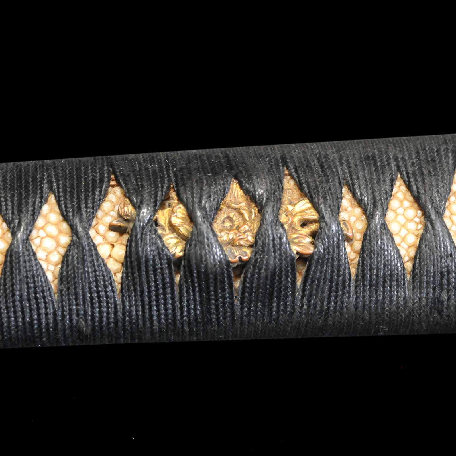 Katana - Masazane -Uchigatana Koshirae - Ubu Nakago - Shinto Era - Hyogo 16209 - Image 19
