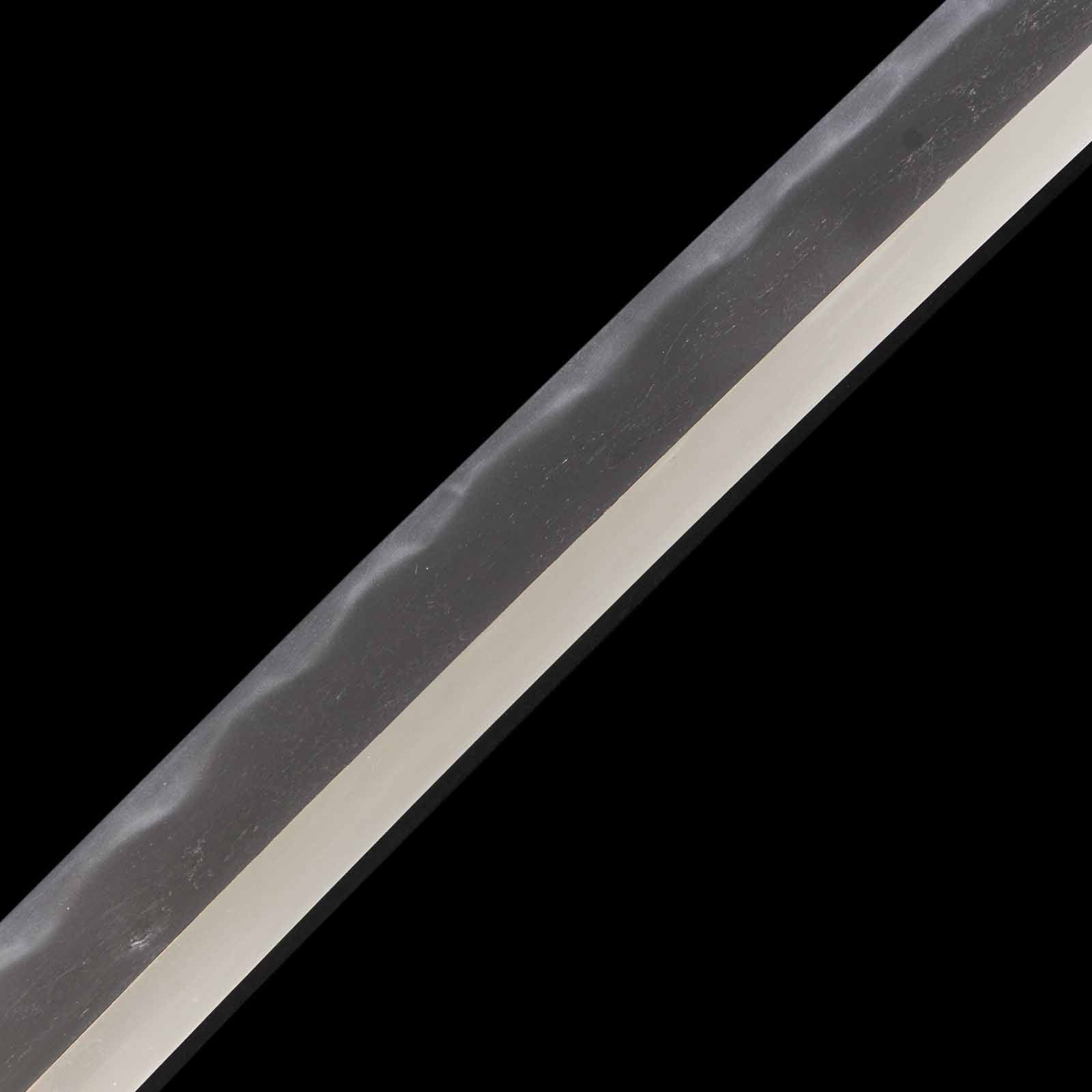 Katana - Mumei(No Signature) - NBTHK Certificate(Fujishima) - Uchigatana/Shirasaya Koshirae - Suriage Nakago - Koto Era - Image 8