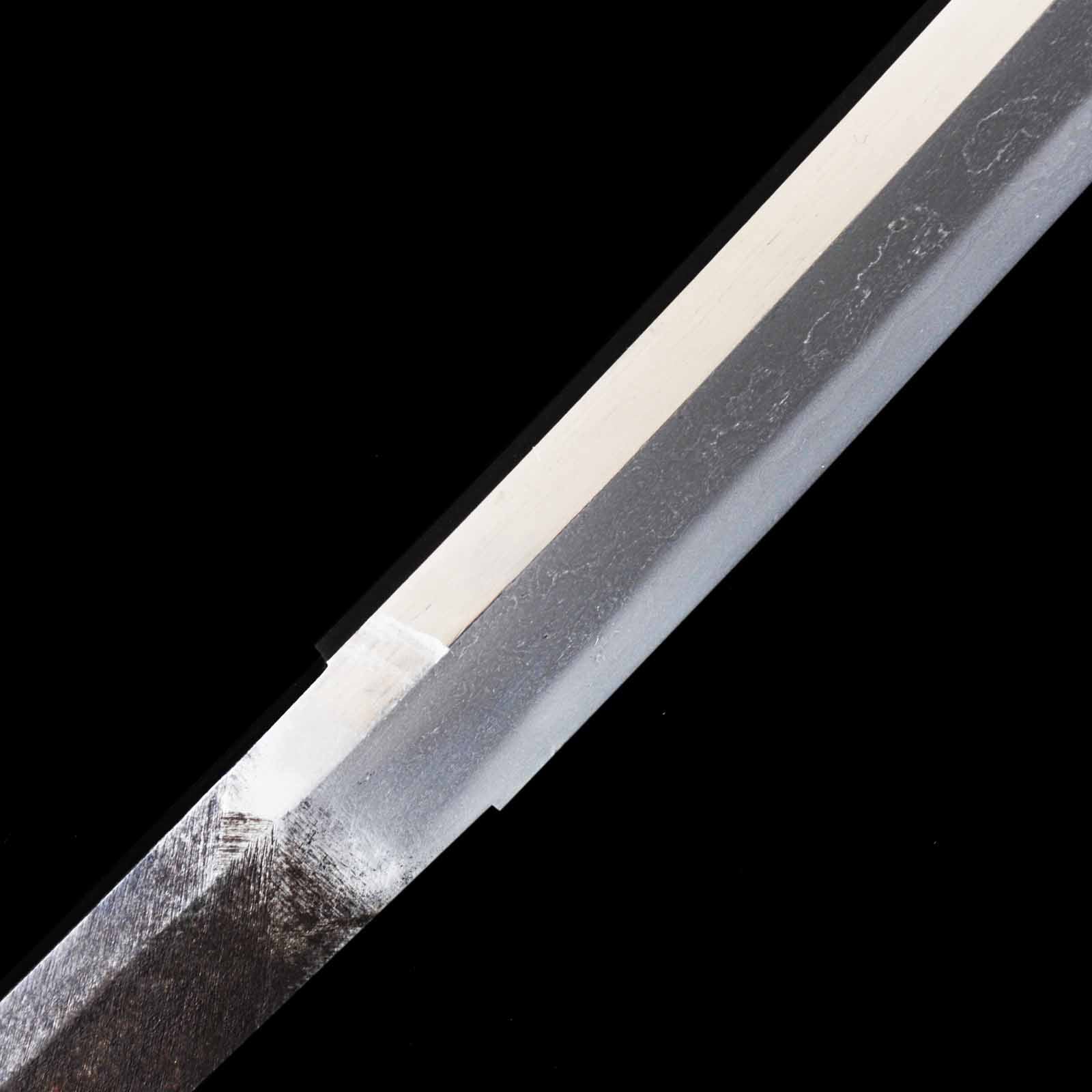 Katana - Mumei(No signature) - NBTHK Certificate(Kaifu) - Uchigatana Koshirae - Suriage Nakago - Shinto - Image 17