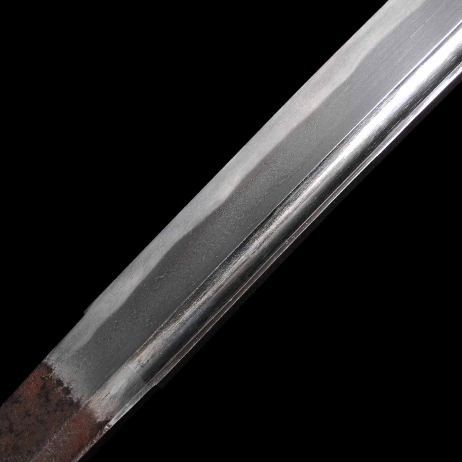 Katana - Mumei(No Signature) - NBTHK Hozon Certificate(Takada) - Shirasaya Koshirae - Suriage Nakago - Koto Era - Oita 30429 - Image 8