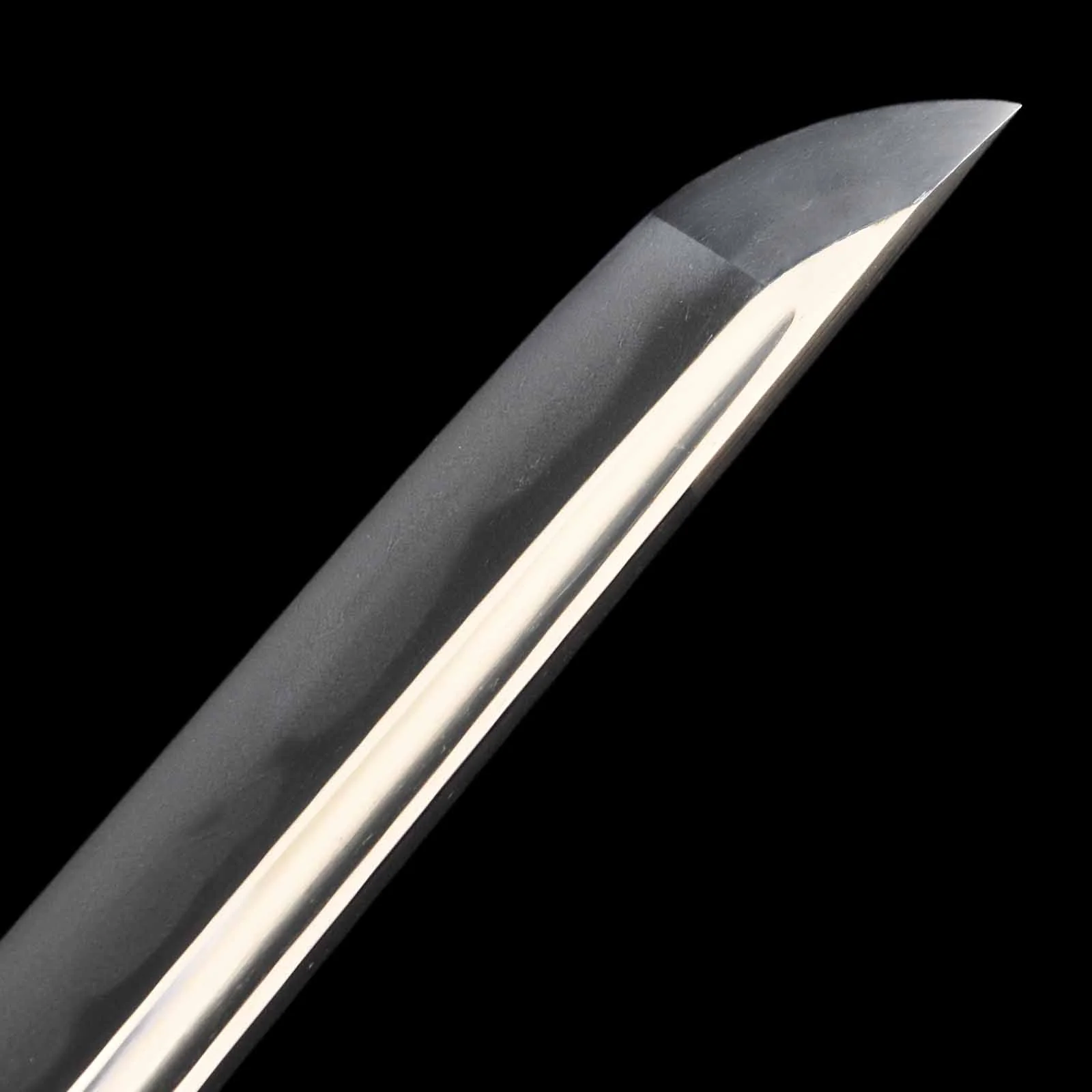 Katana - Mumei(No Signature) - NBTHK Hozon Certificate(Hisamichi) - Shirasaya - Suriage Nakago - Shinto Era - Hiroshima 57465 - Image 5