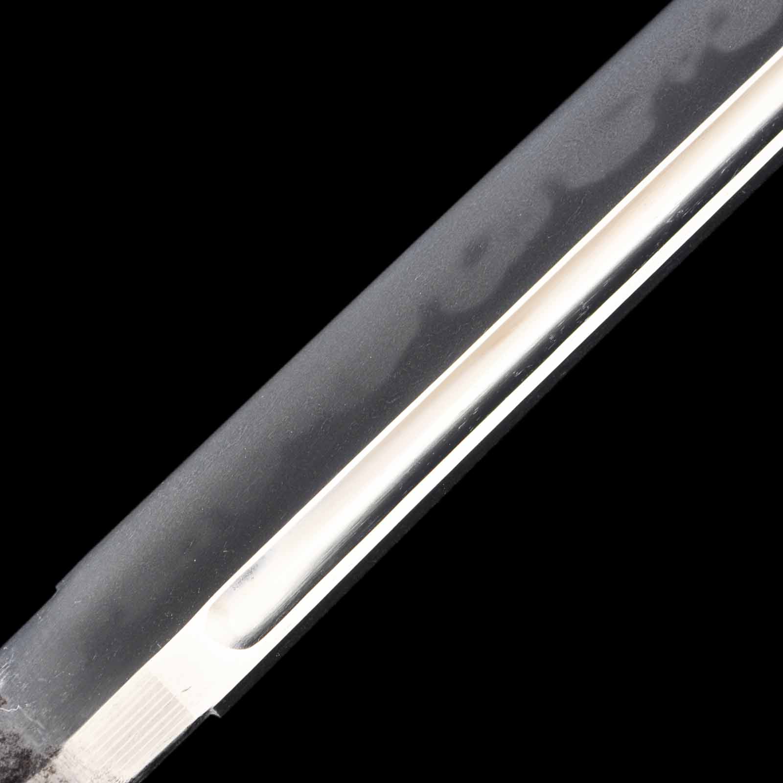 Katana - Mumei(No Signature) - NBTHK Hozon Certificate(Hisamichi) - Shirasaya - Suriage Nakago - Shinto Era - Hiroshima 57465 - Image 9