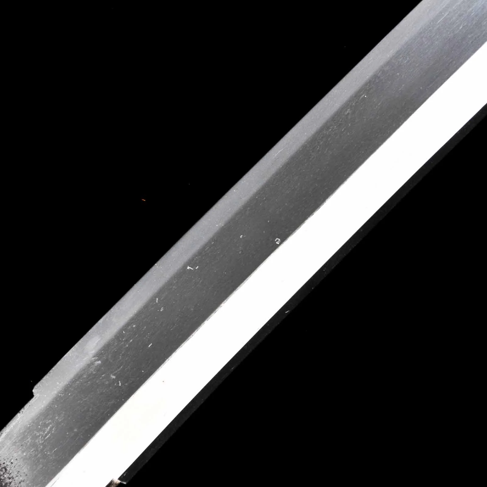 Katana - Mumei(No Signature) - NBTHK Hozon Certificate(Tadasada) - Uchigatana/Shirasaya Koshirae - Suriage Nakago - Koto Era - Kumamoto 7706 - Image 8
