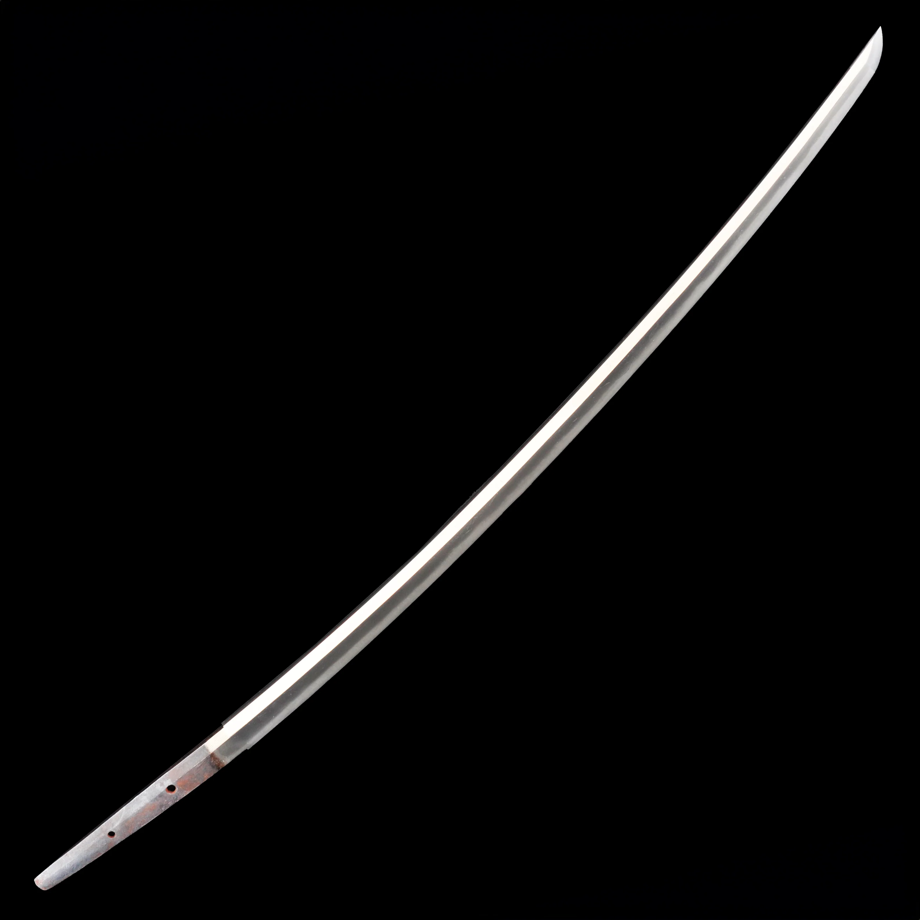 Katana - Mumei(No Signature) - NBTHK Hozon Certificate(Toshinaga) - Shirasaya - Suriage Nakago - Shinshinto Era - Shizuoka 72141 - Image 10