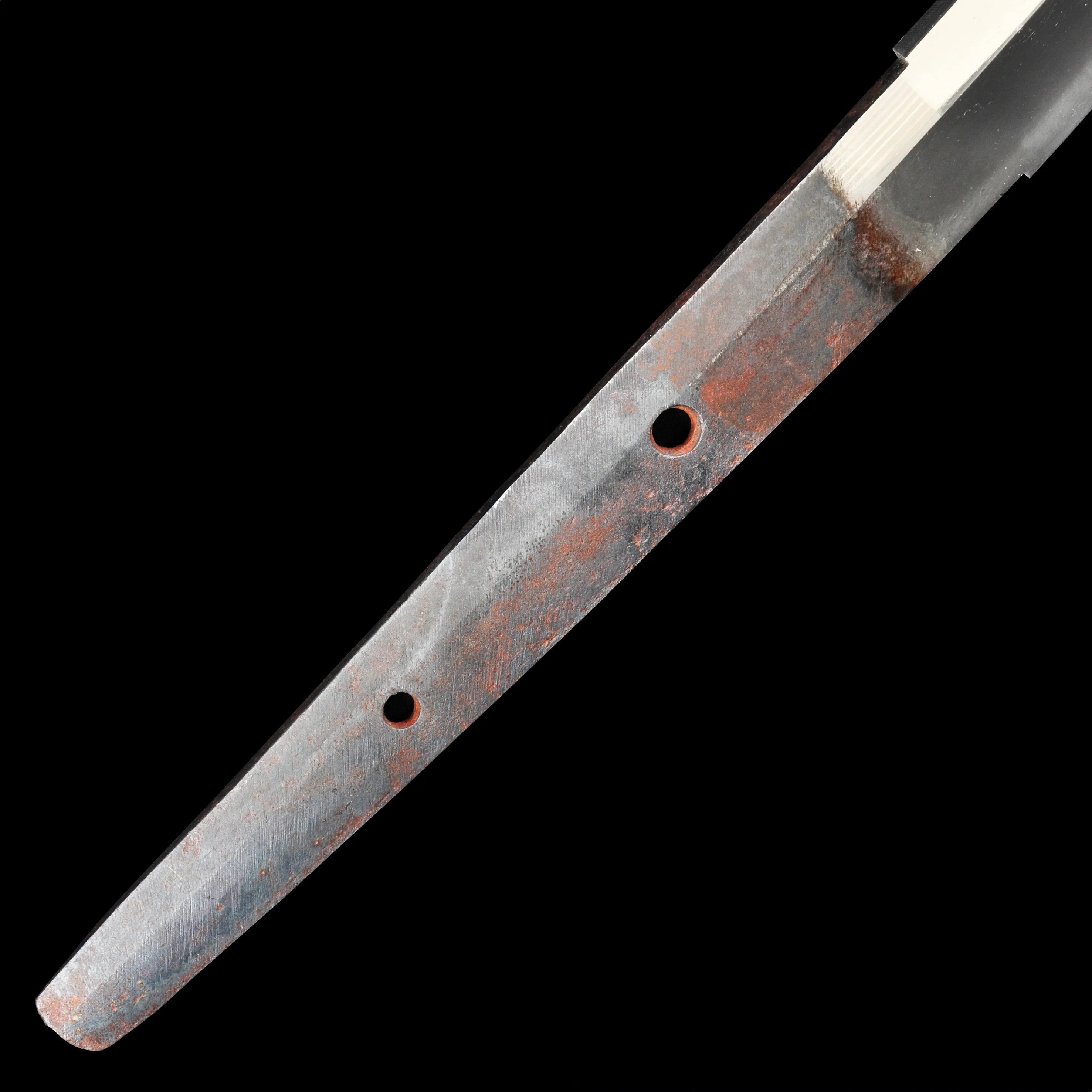 Katana - Mumei(No Signature) - NBTHK Hozon Certificate(Toshinaga) - Shirasaya - Suriage Nakago - Shinshinto Era - Shizuoka 72141 - Image 16