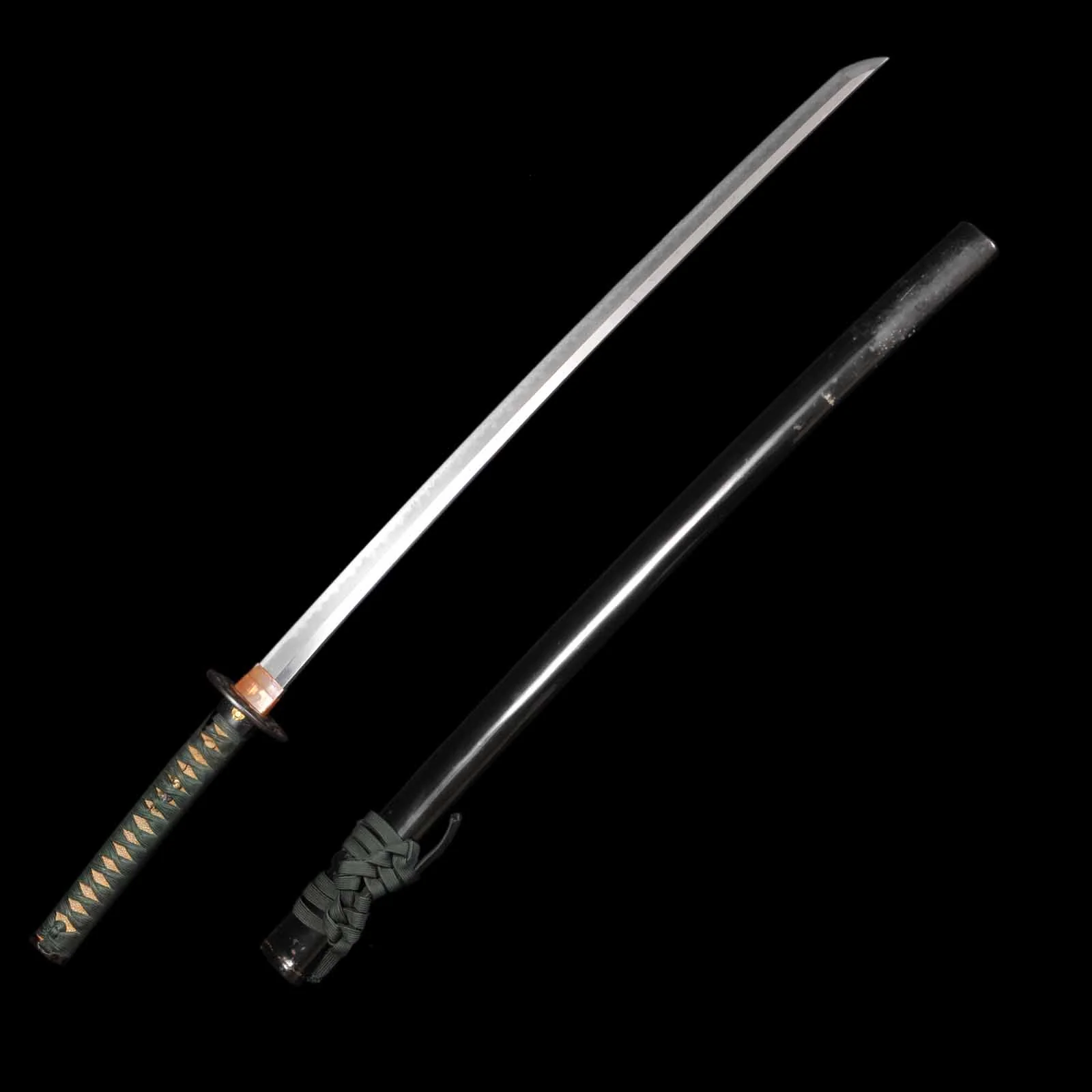 Katana - Mumei(No signature) - NBTHK Tokubetsu Kicho Certificate(Ashu Sukeyoshi) - Uchigatana Koshirae - Ubu Nakago - Shinshinto Era - Akita 23389