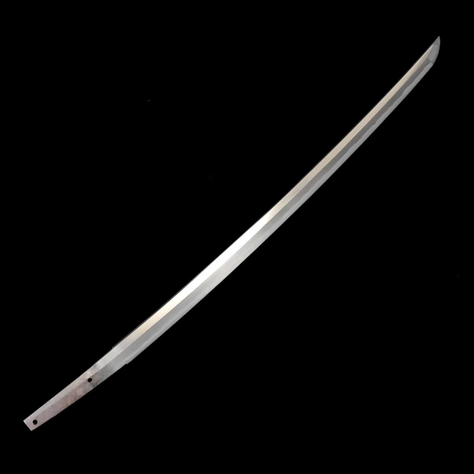 Katana - Mumei(No Signature) - NBTHK Tokubetsu Kicho Certificate(Masanori) - Uchigatana/Shirasaya Koshirae - Suriage Nakago - Shinto Era - Nagano 52142 - Image 10