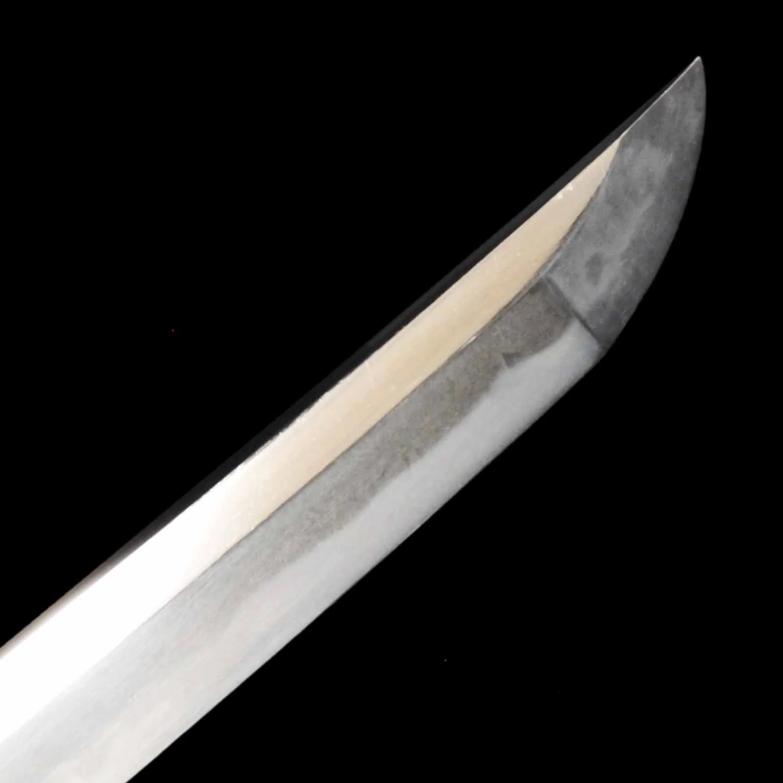 Katana - Mumei(No Signature) - NBTHK Tokubetsu Kicho Certificate(Masanori) - Uchigatana/Shirasaya Koshirae - Suriage Nakago - Shinto Era - Nagano 52142 - Image 11