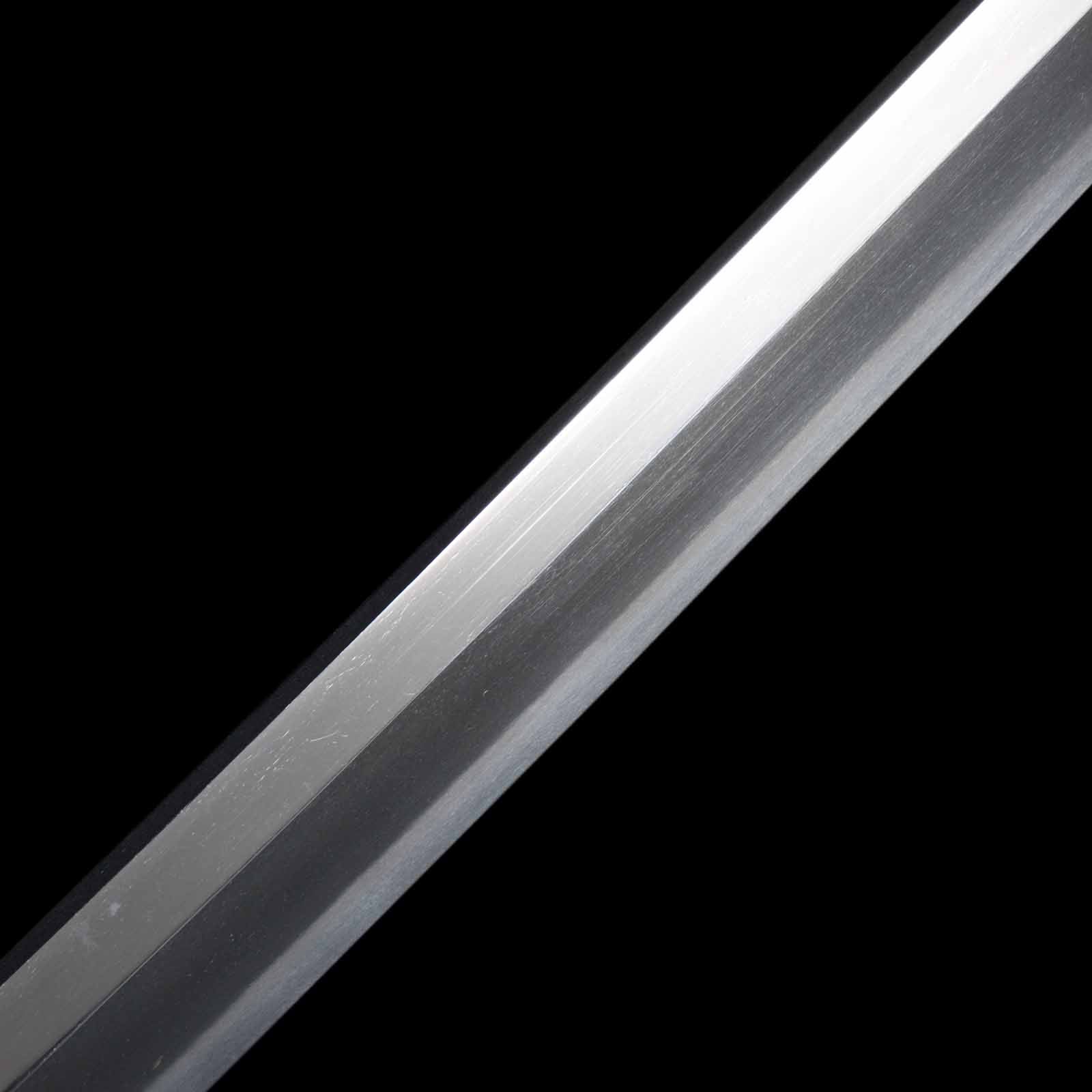 Katana - Mumei(No signature) - NBTHK Tokubetsu Kicho/Hozon Certificate - Shirasaya Koshirae - Ubu Nakago - Koto Era - Miyagi 13460 - Image 14