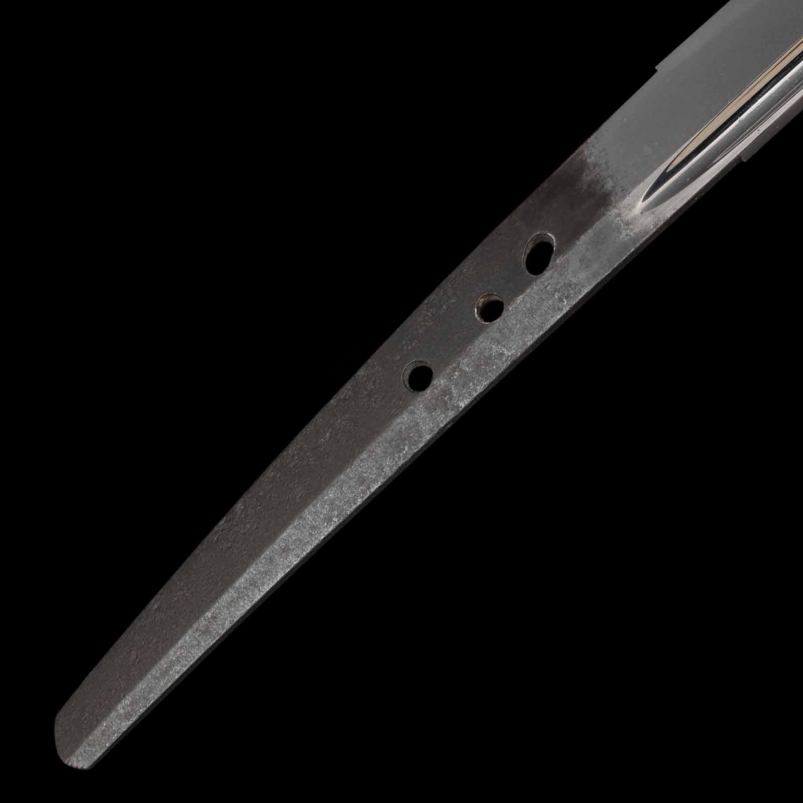 Katana - Mumei(No Signature) - Uchigatana Koshirae - Suriage Nakago - Shinto Era - Image 11
