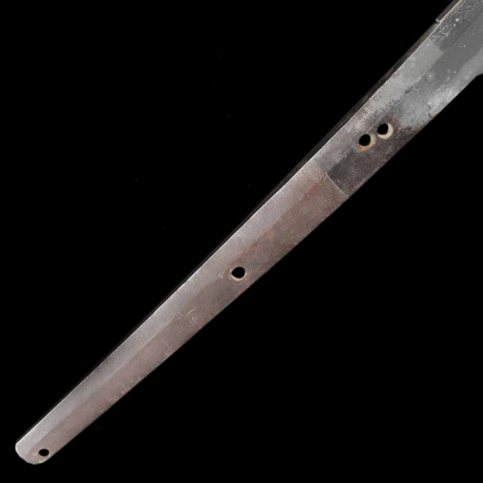 Katana - Mumei(No Signature) - JASMK Certifcate(Morimasa) - Uchigatana Koshirae - Suriage Nakago - Shinshinto Era - Image 13
