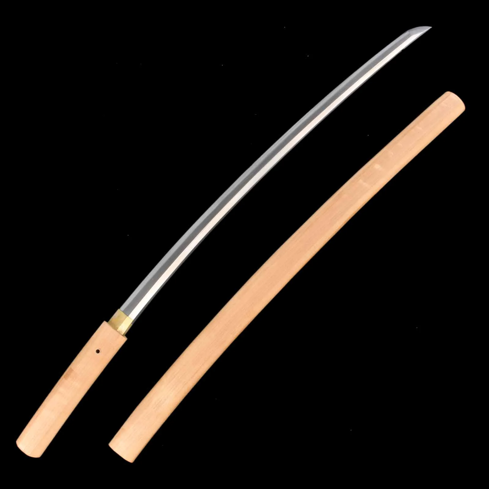 Katana - Mumei(No Signature) - Uchigatana/Shirasaya Koshirae - Suriage Nakago - Gendai Era - Wakayama 24523 - Image 19