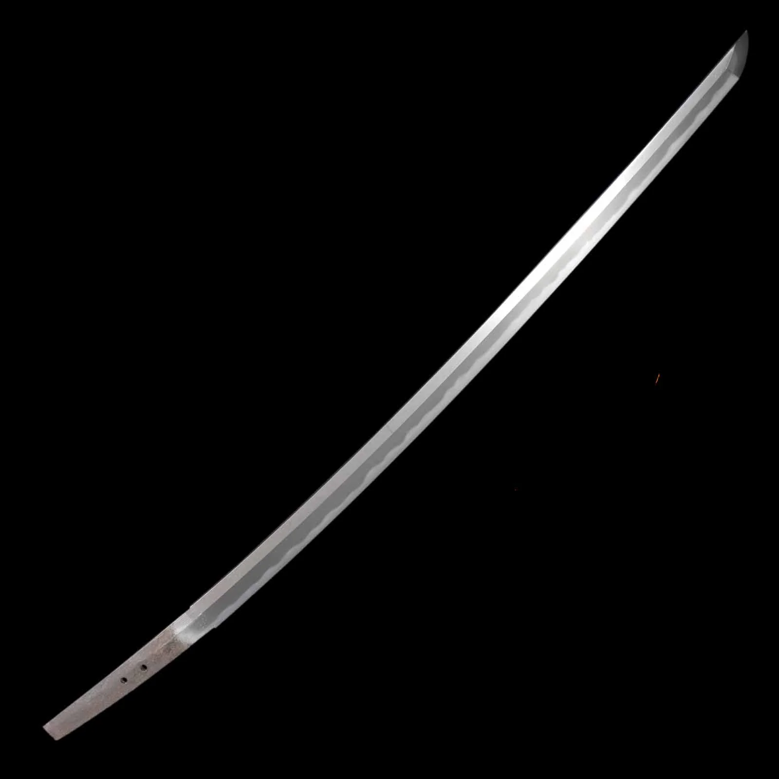 Katana - Mumei(No Signature) - Uchigatana/Shirasaya Koshirae - Suriage Nakago - Shinto Era - Fukuoka 47532 - Image 12