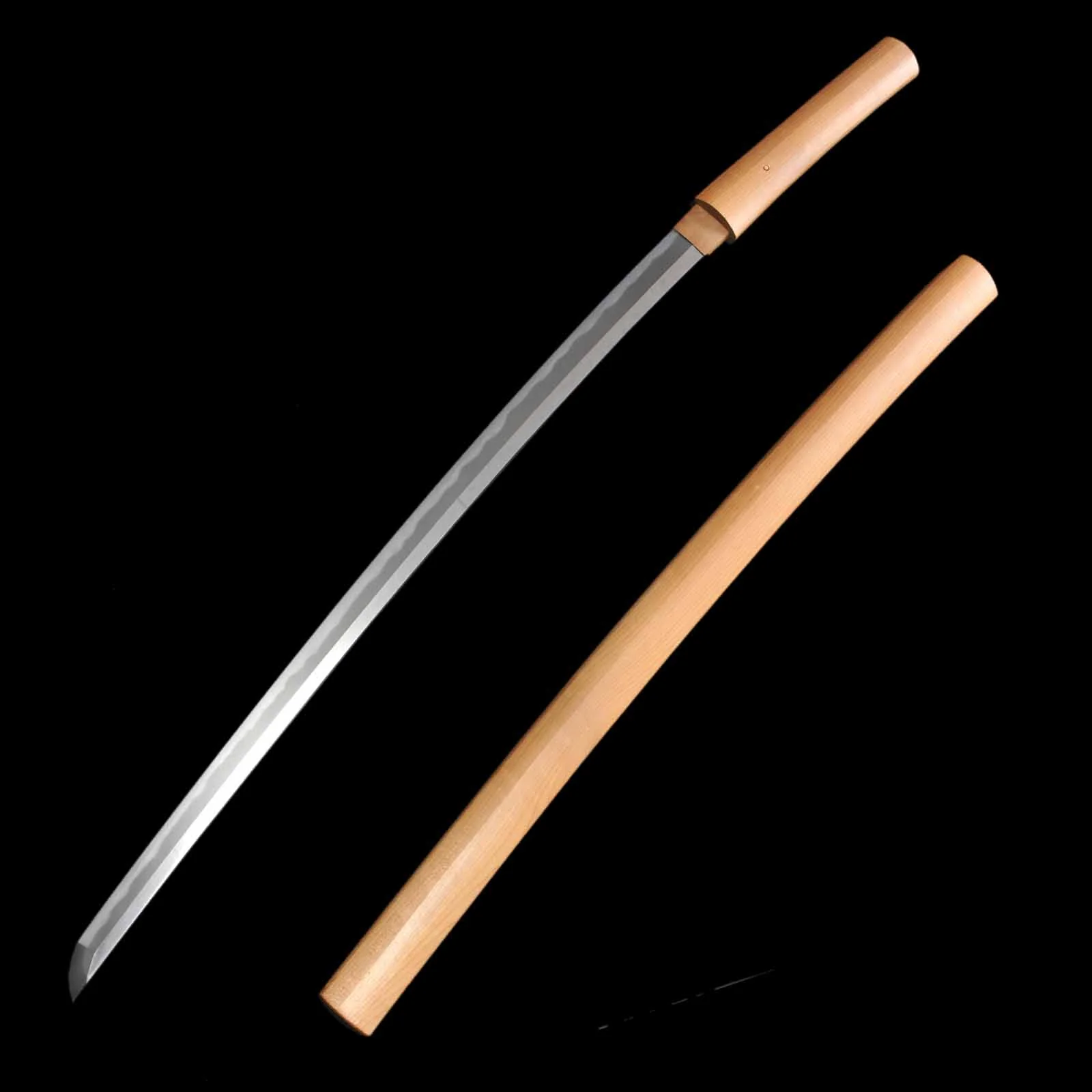 Katana - Mumei(No Signature) - Uchigatana/Shirasaya Koshirae - Suriage Nakago - Shinto Era - Fukuoka 47532 - Image 4