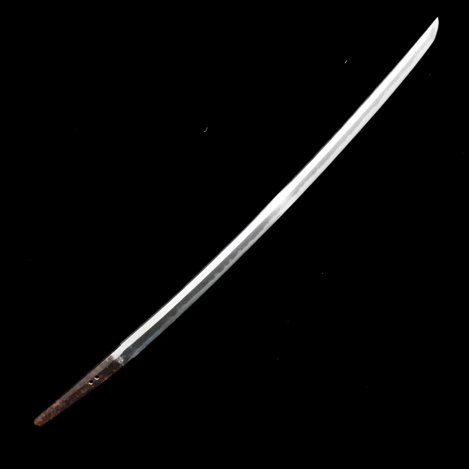 Katana - Mumei(No Sigunature) - NBTHK Hozon Certificate(Hirotaka) - Shirasaya Koshirae - Ubu Nakago - Shinto Era - Saga 4491 - Image 11