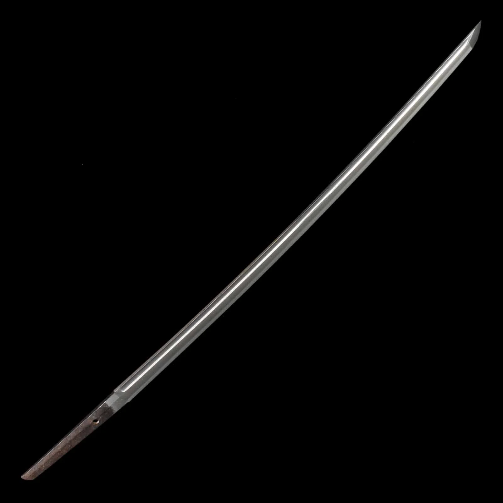 Katana - Munekage - NBTHK Certificate - Uchigatana/Shirasaya Koshirae - Ubu Nakago - Shinto Era - Image 13
