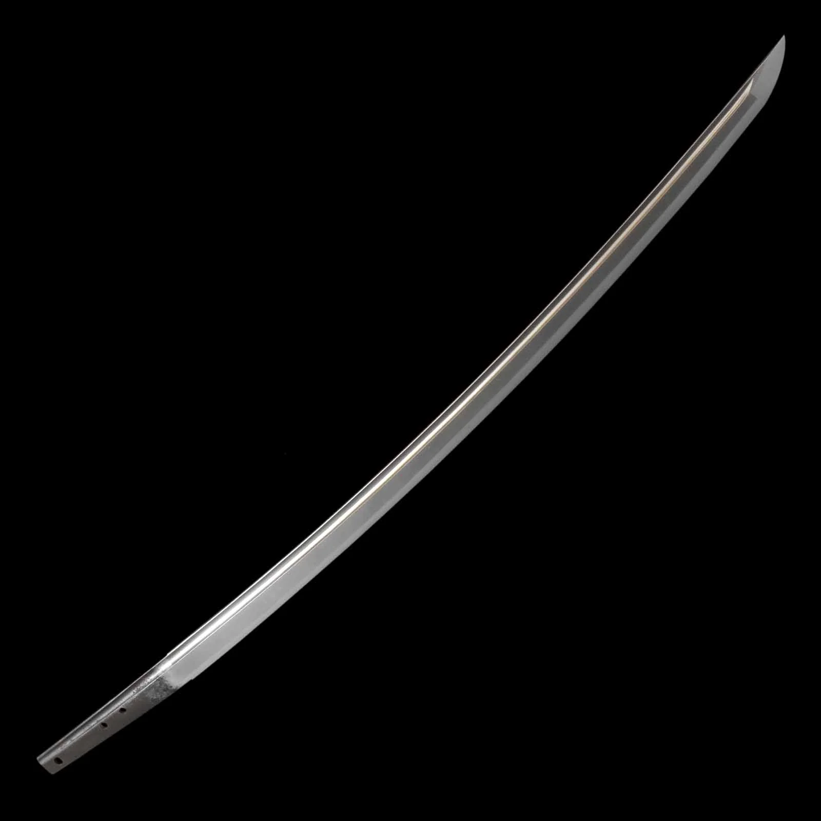 Katana - Mumei(No Signature) - NBTHK Certificate(Nakajima Rai) - Shirasaya(Sayagaki by Kunzan) Koshirae - Suriage Nakago - Koto Era - Image 10