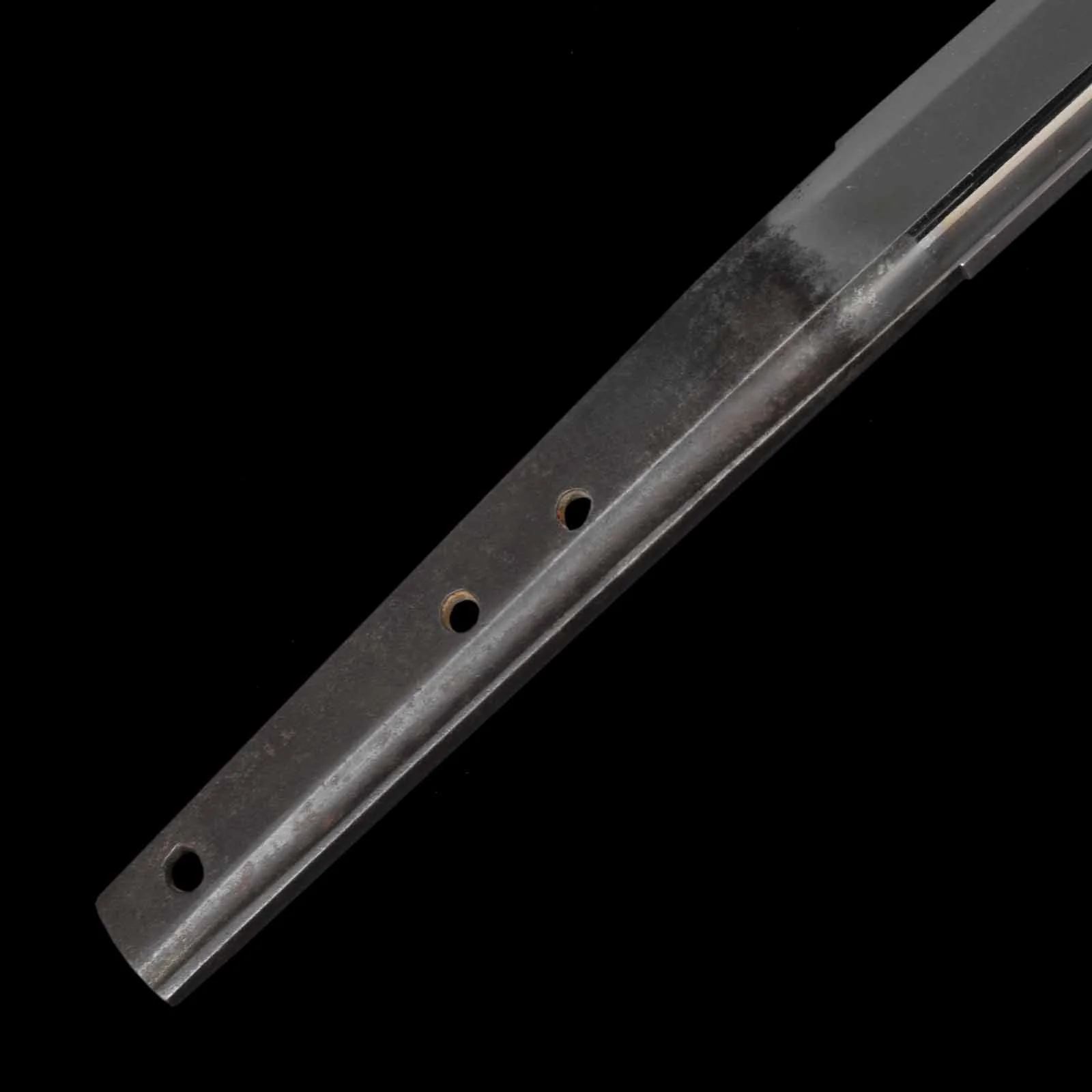 Katana - Mumei(No Signature) - NBTHK Certificate(Nakajima Rai) - Shirasaya(Sayagaki by Kunzan) Koshirae - Suriage Nakago - Koto Era - Image 9