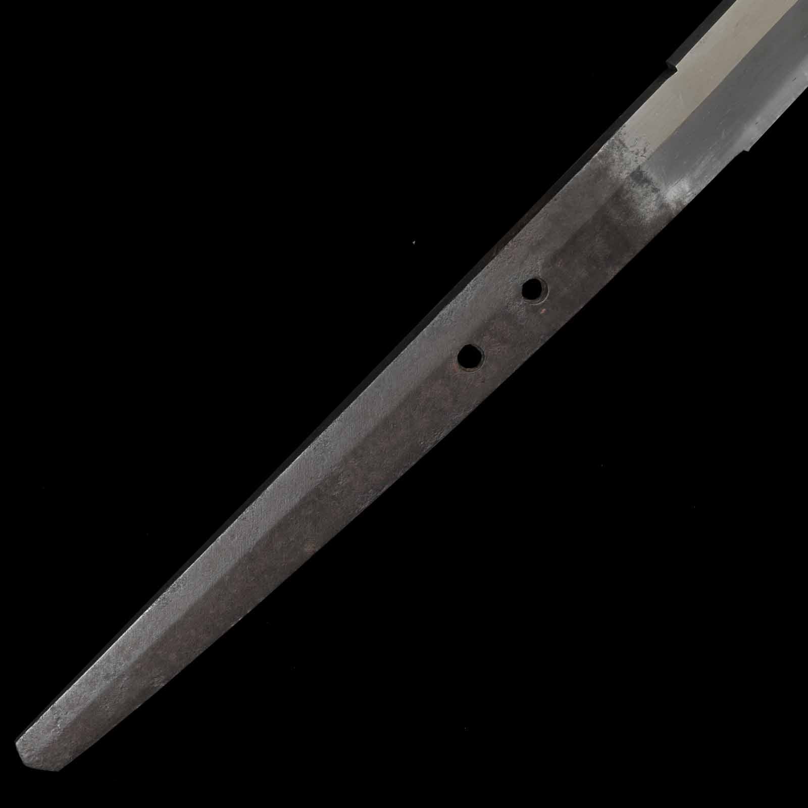 Katana - Nobusada - NBTHK Certificate - Uchigatana/Shirasaya - Suriage Nakago - Koto Era - Image 13