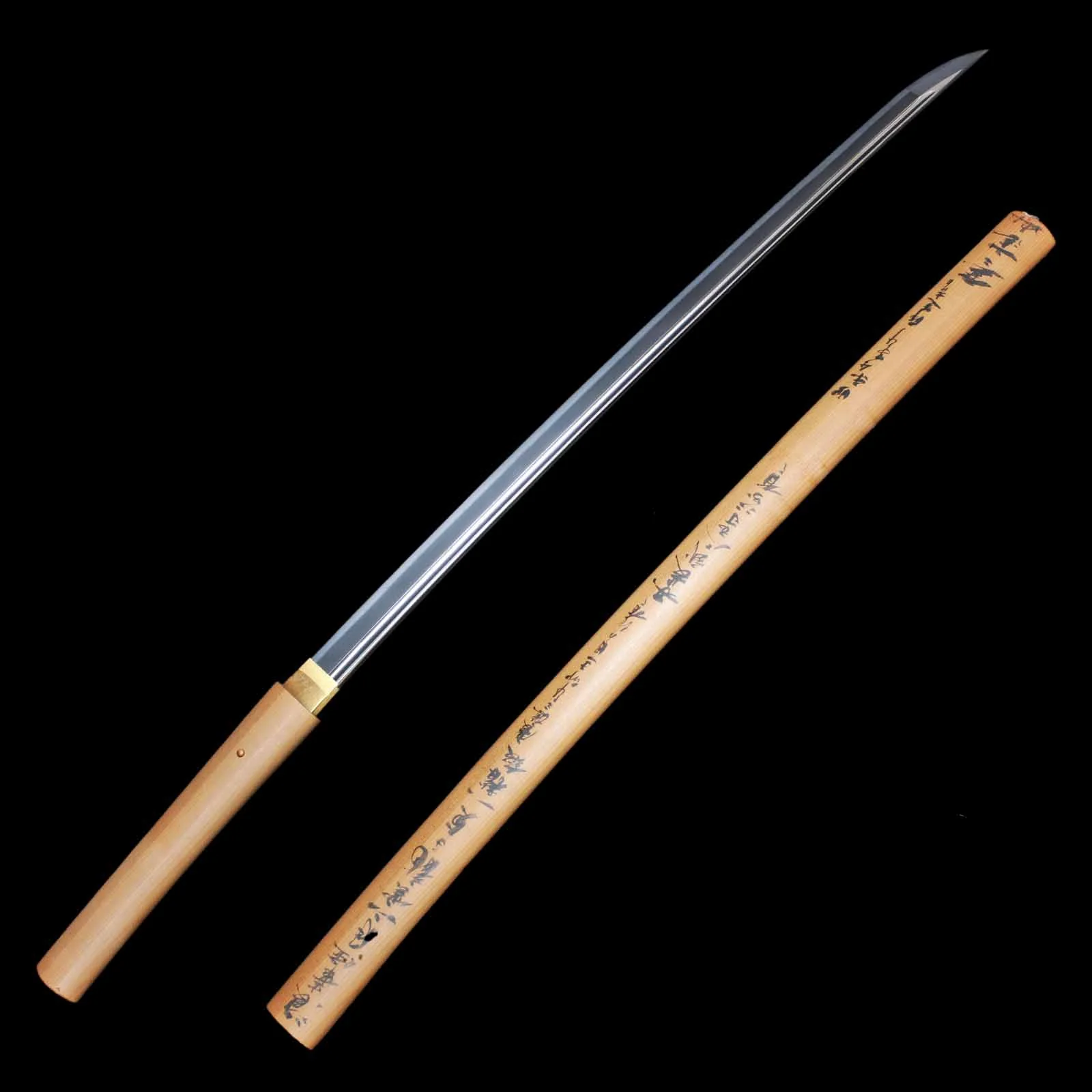 Katana - Sadakazu - NBTHK Tokubetsu Hozon Token Certificate - Shirasaya Koshirae - Ubu Nakago - Shinshinto Era - Image 19