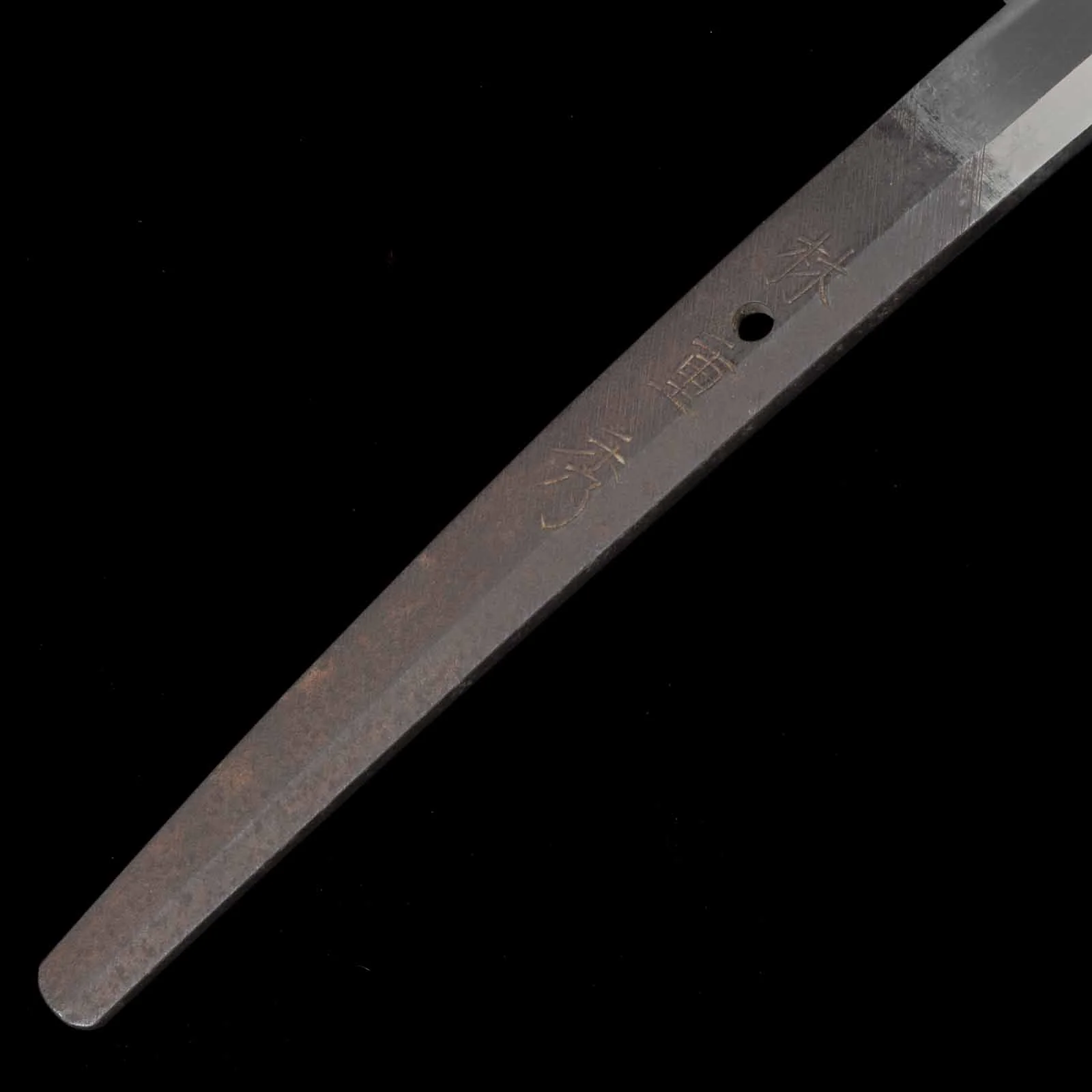 Katana - Shigehide - NBTHK Certificate - Uchigatana/Shirasaya Koshirae - Ubu Nakago - Shinshinto Era - Image 12