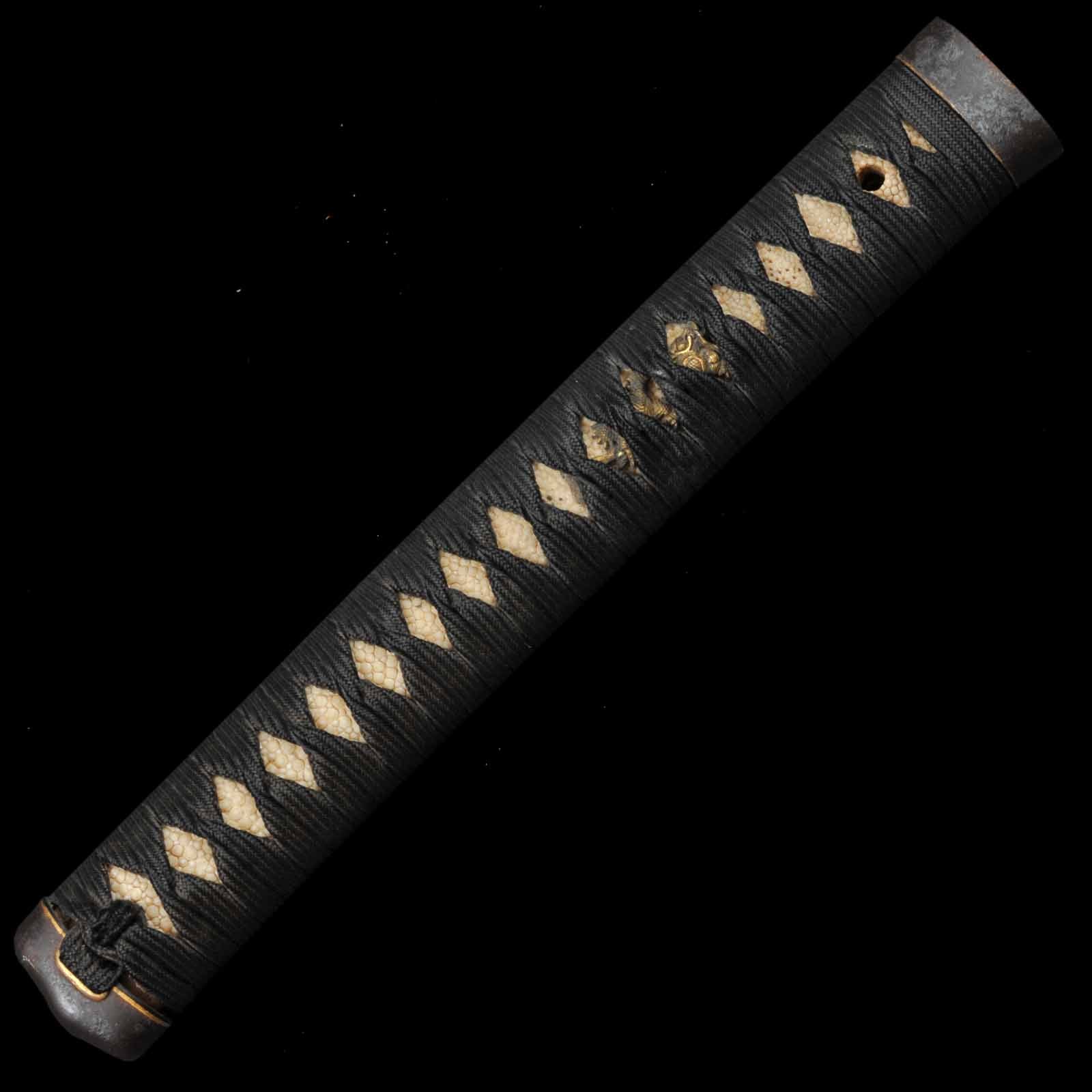 Katana - Shigehide - NBTHK Certificate - Uchigatana/Shirasaya Koshirae - Ubu Nakago - Shinshinto Era - Image 22