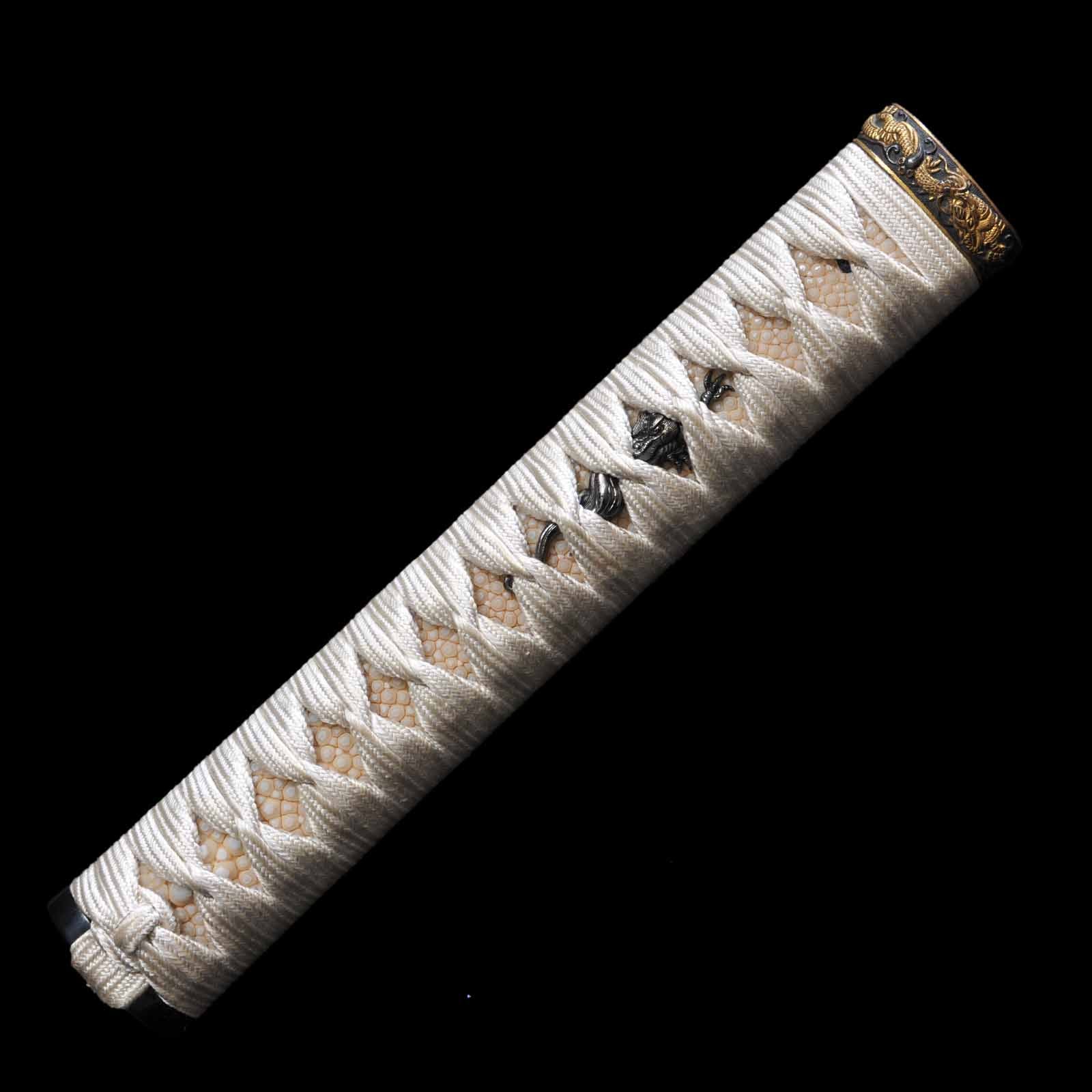 Katana - Shigetsugu - NBTHK Hozon Certificate - Uchigatana/Shirasaya Koshirae - Ubu Nakago - Shinto Era - Nagano 97878 - Image 19