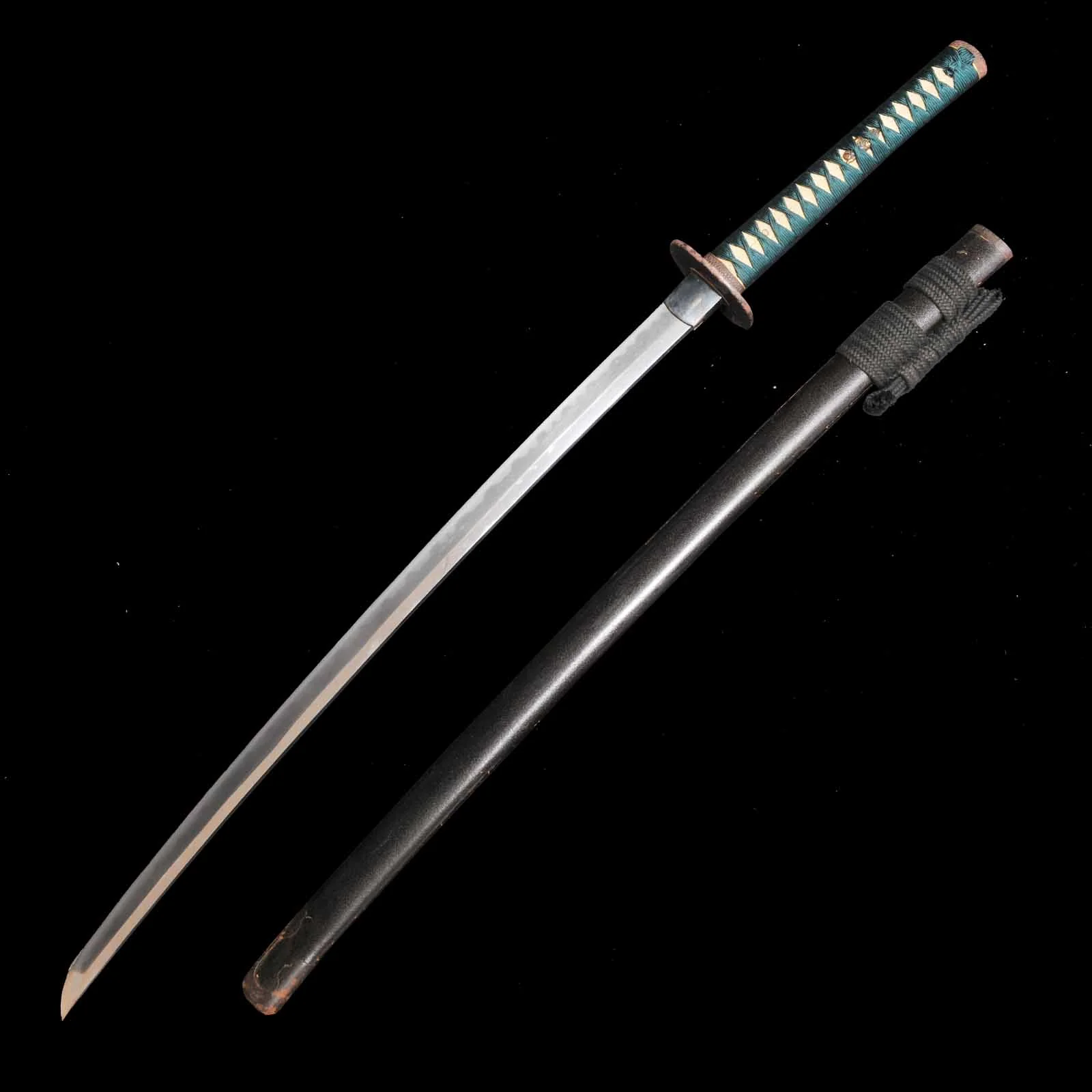 Katana - Sukesada - Uchigatana Koshirae - Ubu Nakago - Shinto Era - Tokyo 84886 - Image 2