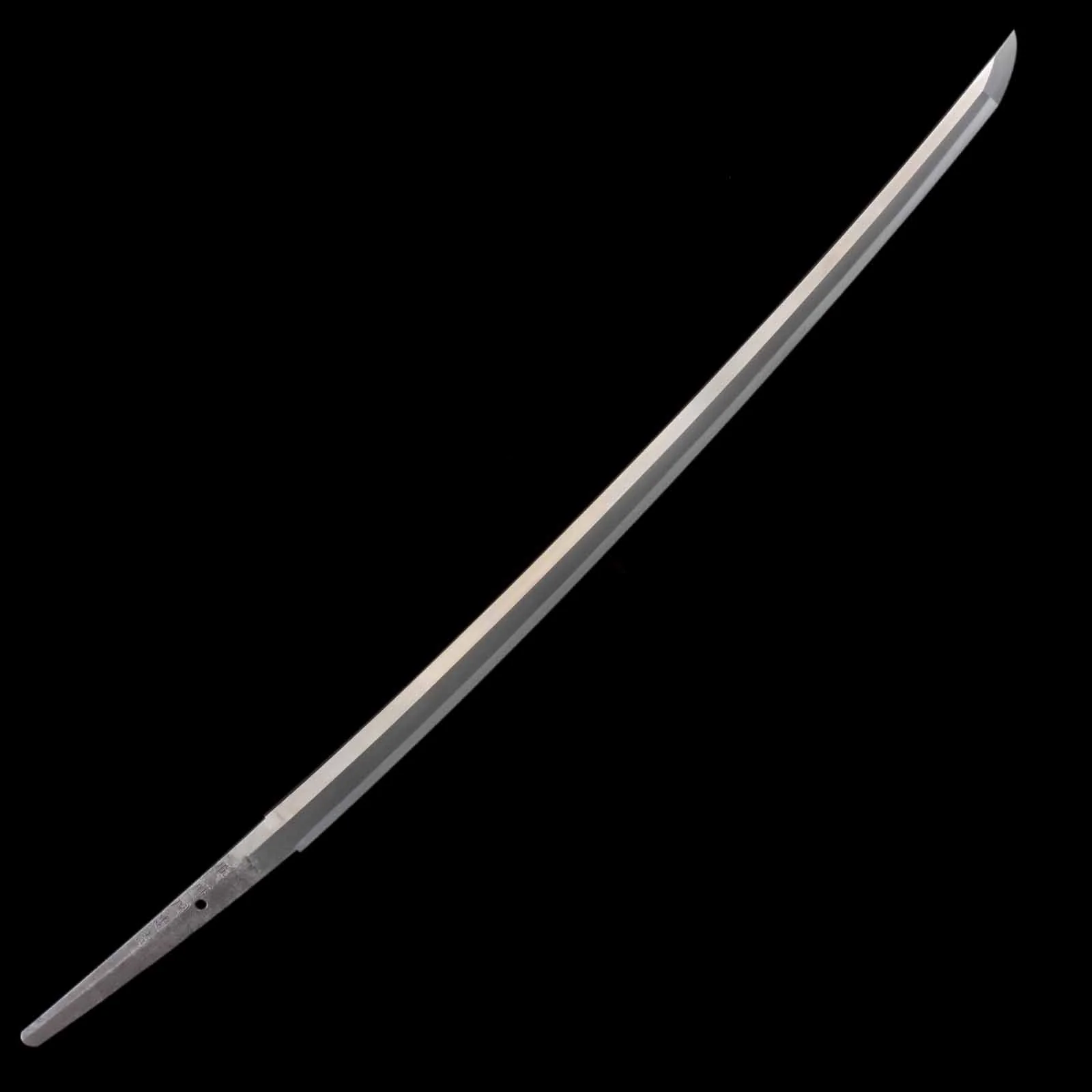 Katana - Tadayoshi - NBTHK Tokubetsu Hozon Certificate - Uchigatana/Shirasaya Koshirae - Ubu Nakago - Shinshinto Era - Ishikawa 6968 - Image 9