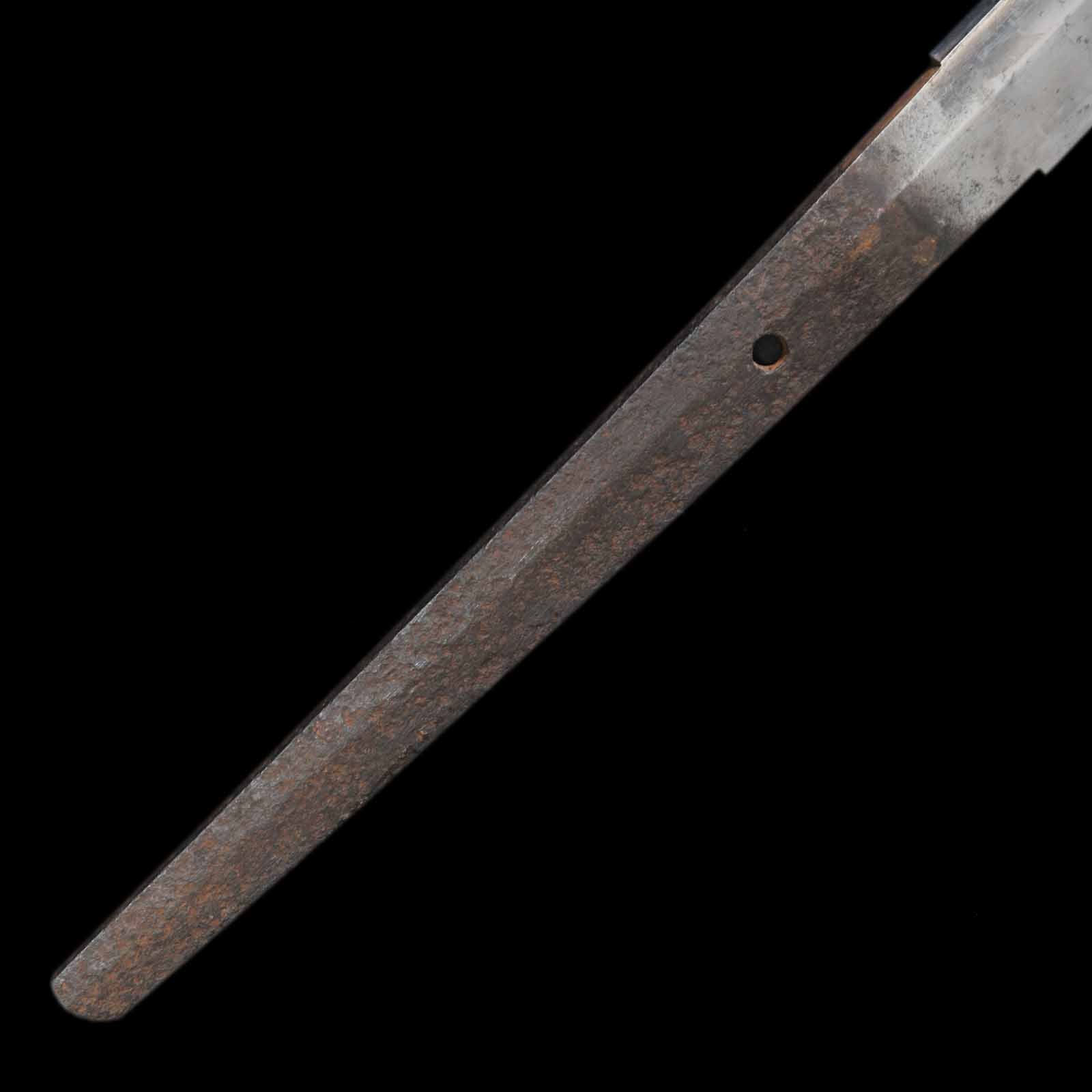 Katana - Tadayuki - Uchigatana Koshirae - Ubu Nakago - Shinto Era - Image 13
