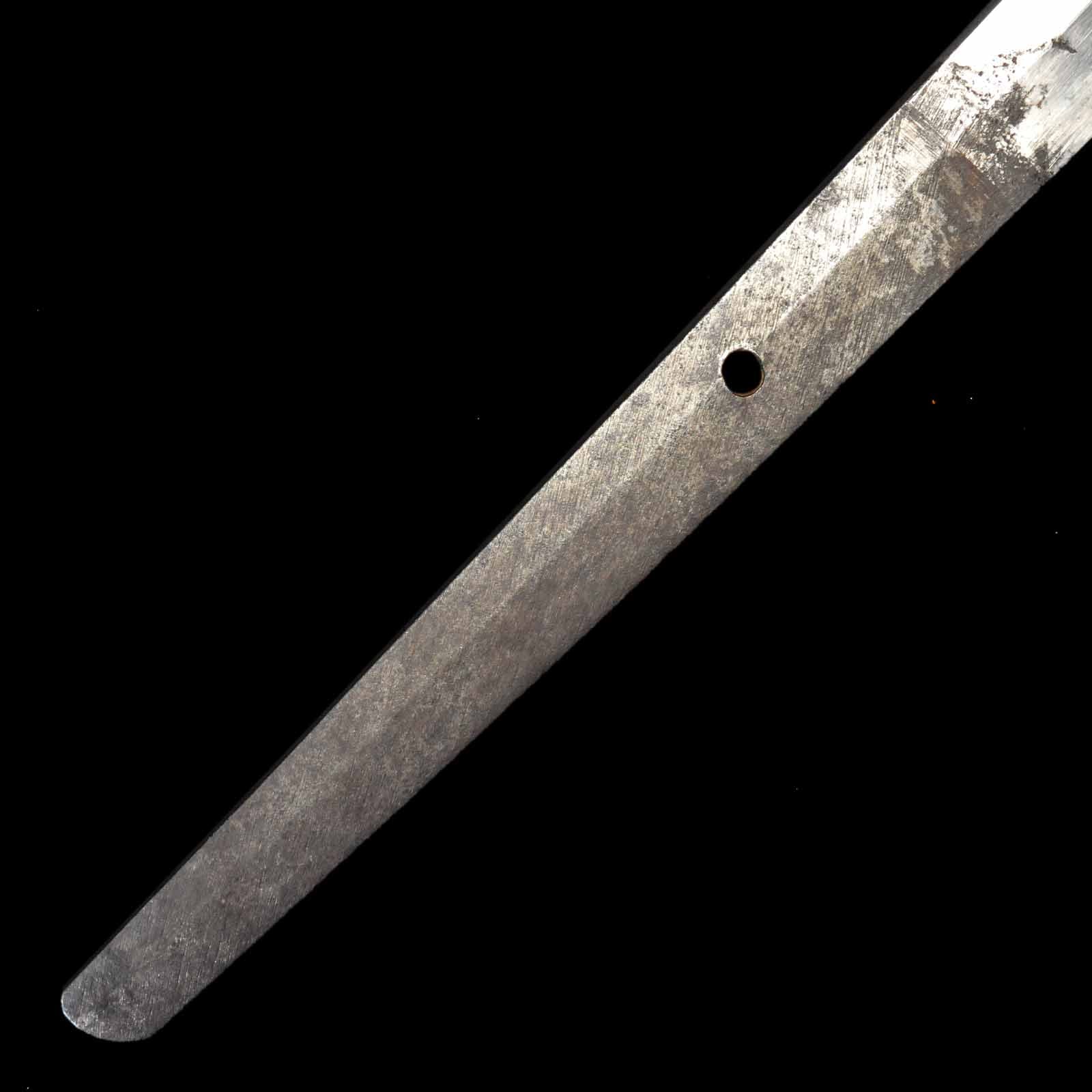 Katana - Teruhide - NBTHK Hozon Certificate - Shirasaya Koshirae - Ubu Nakago - Gendai Era - Tokushima 26490 - Image 16